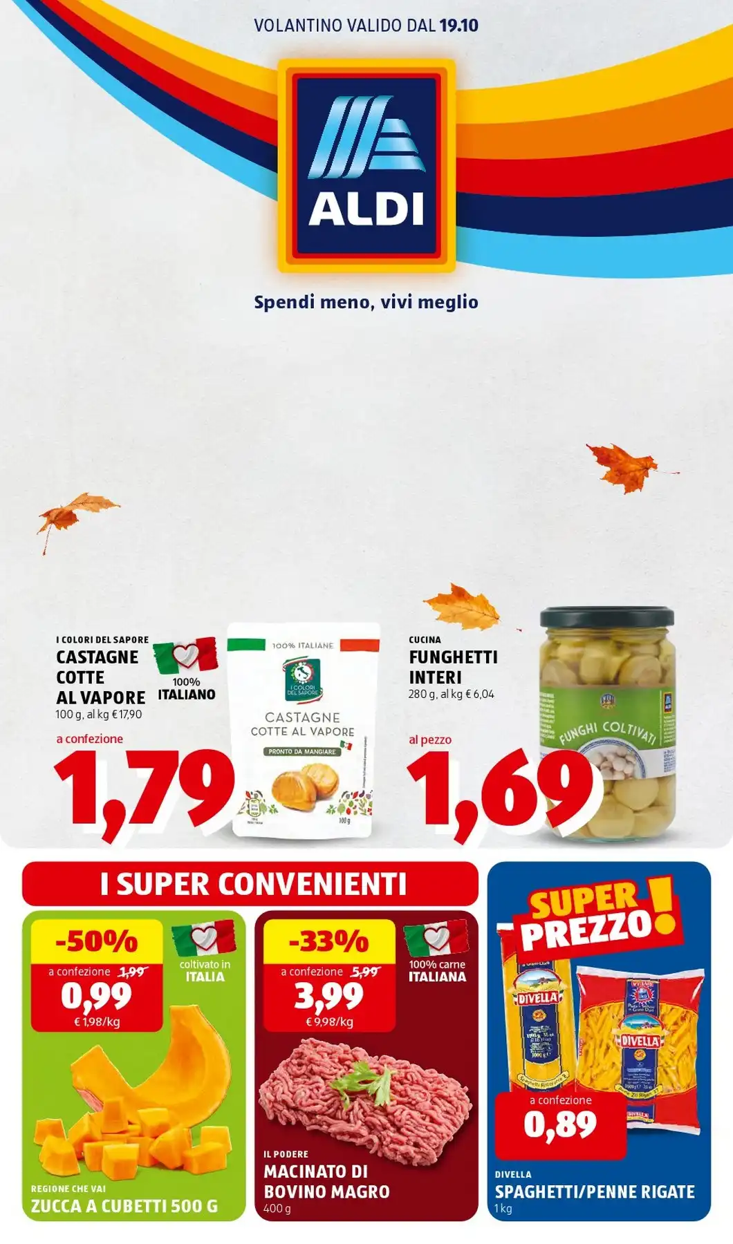 Volantino Aldi Nuovo Dal 19 Ottobre Al 24 Ottobre 2026 Anteprima - Immagine 1 Dal 19 Ottobre