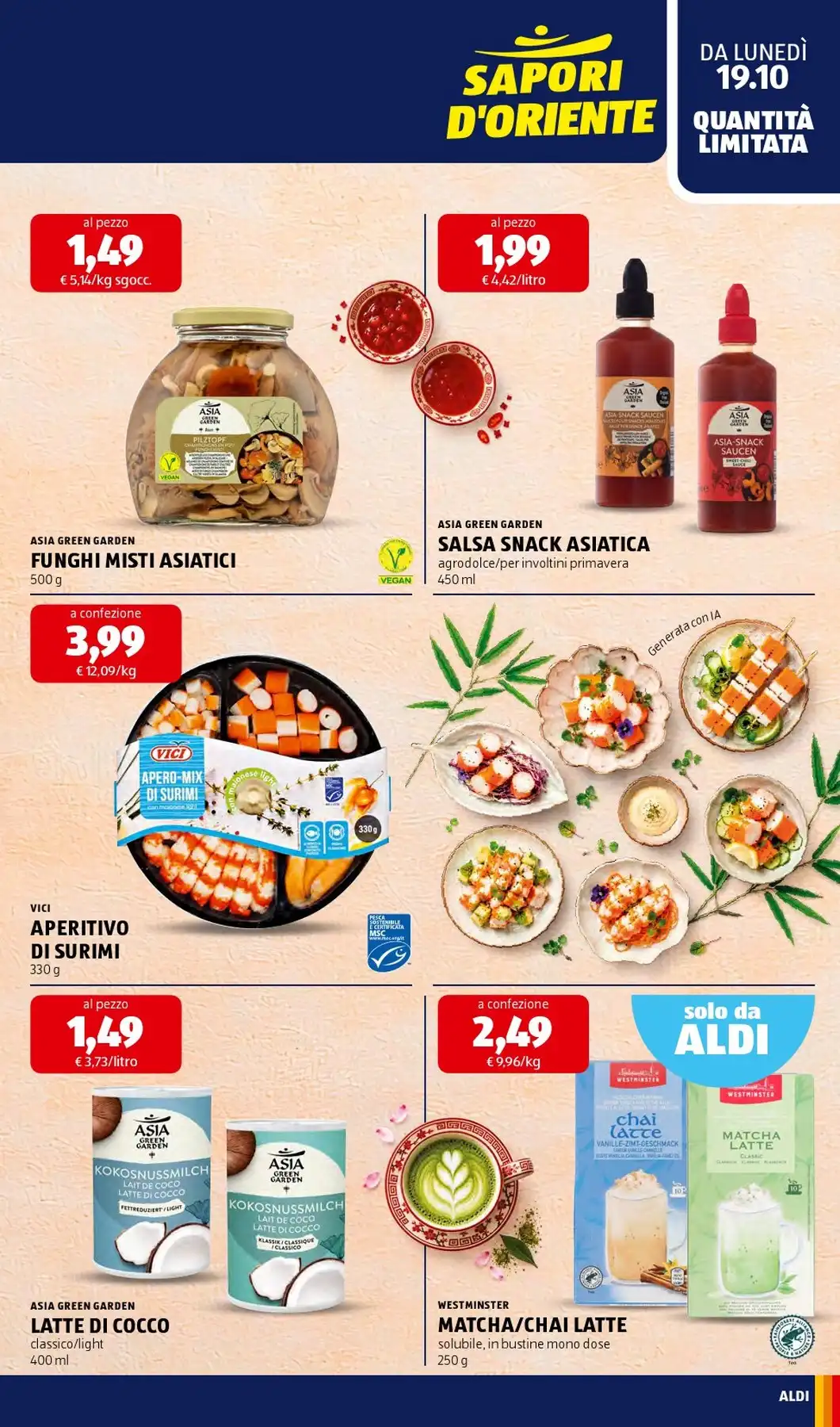 Volantino Aldi Nuovo Dal 19 Ottobre Al 24 Ottobre 2026 Anteprima - Immagine 1 Dal 19 Ottobre
