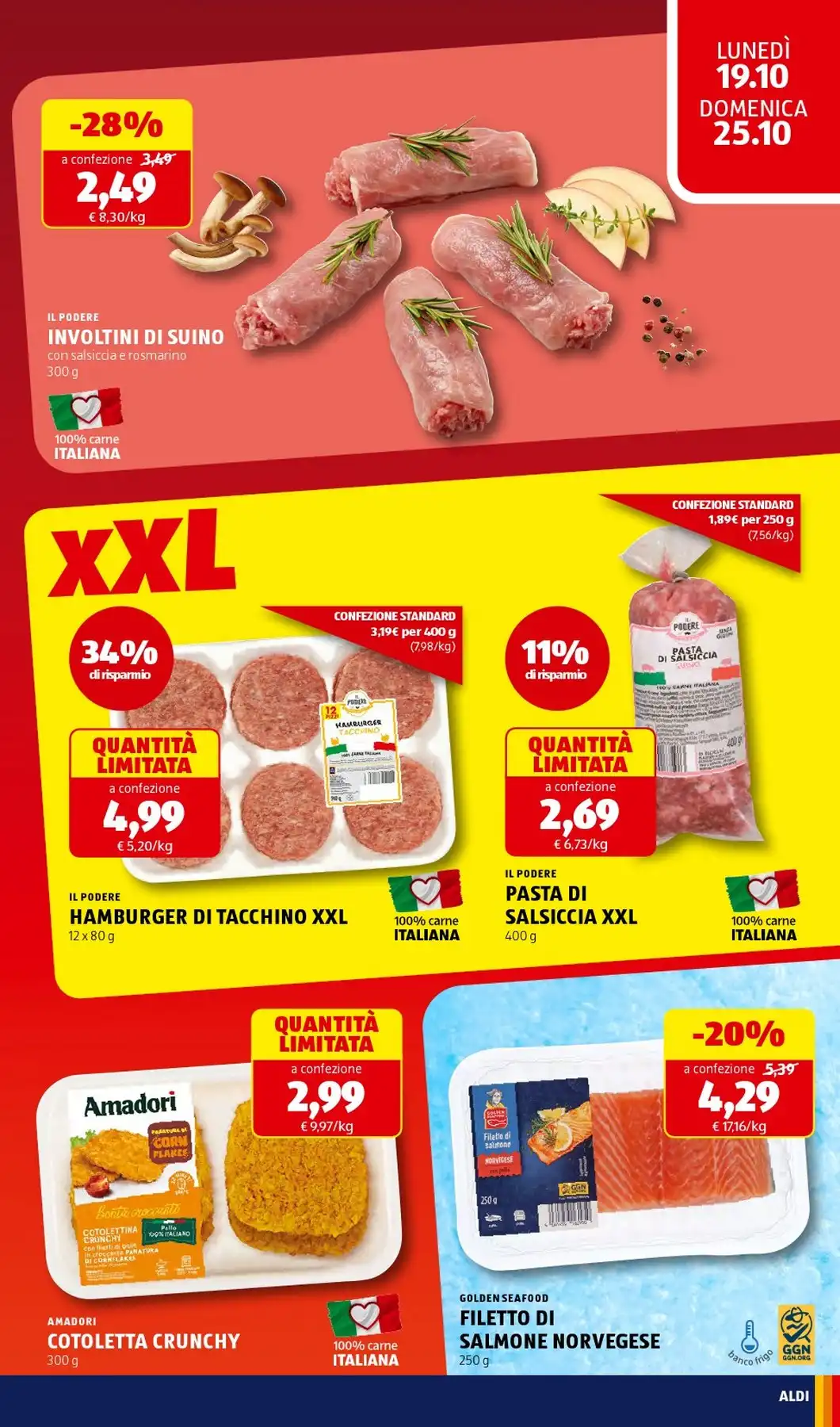 Volantino Aldi Nuovo Dal 19 Ottobre Al 24 Ottobre 2026 Anteprima - Immagine 1 Dal 19 Ottobre