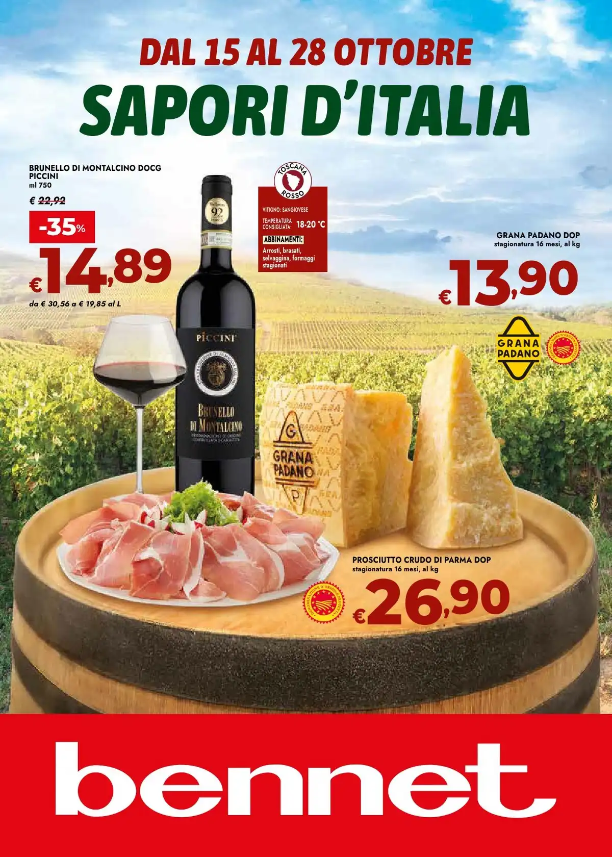 Volantino Bennet Nuovo Dal 15 Ottobre Al 28 Ottobre 2026 Anteprima - Immagine 1 Dal 15 Ottobre