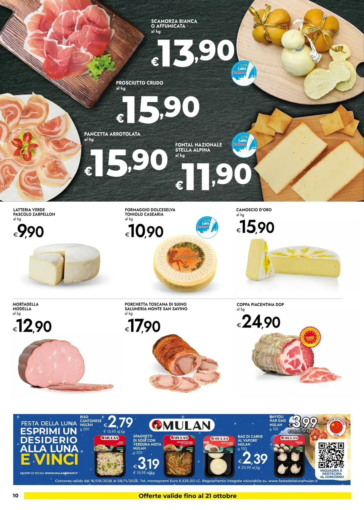Dal 8 Ottobre