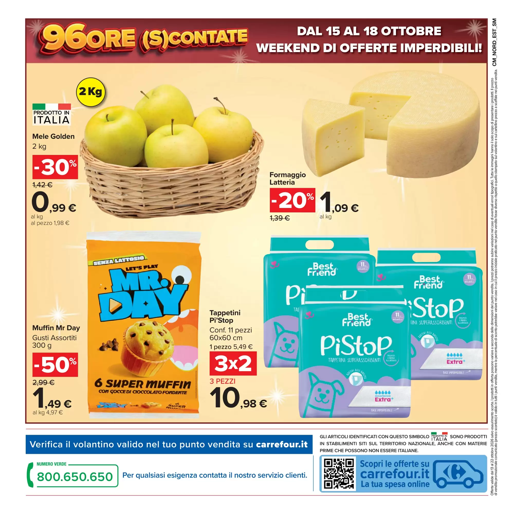 Dal 13 Ottobre