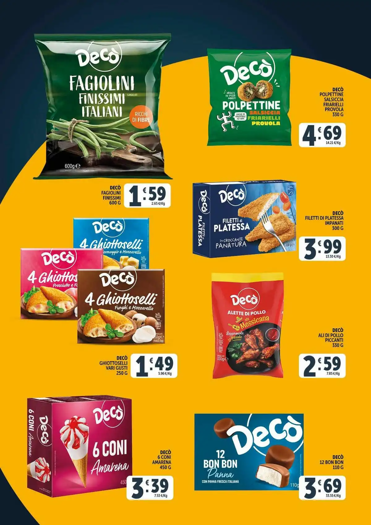 Volantino Decò Market Dal 2 Ottobre Al 12 Ottobre 2026 Anteprima - Immagine 3 Dal 2 Ottobre Superfreddo