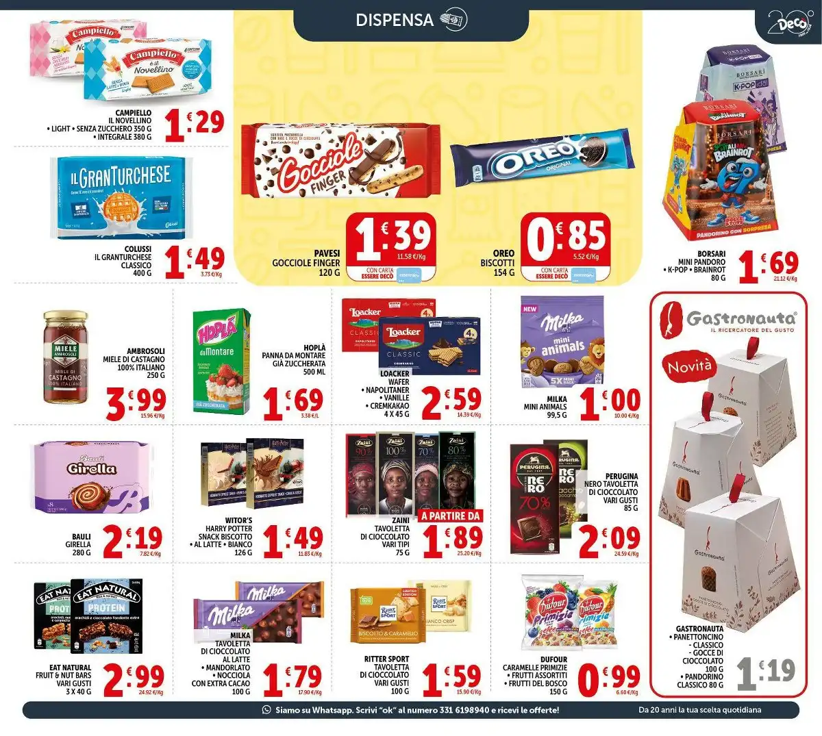 Dal 2 Ottobre Superstore