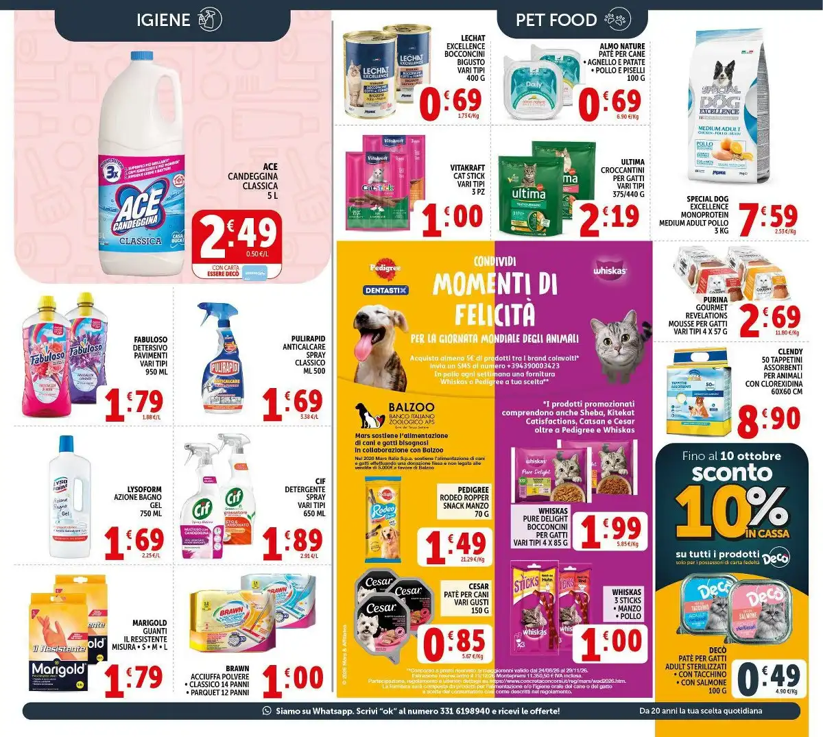 Dal 2 Ottobre Superstore