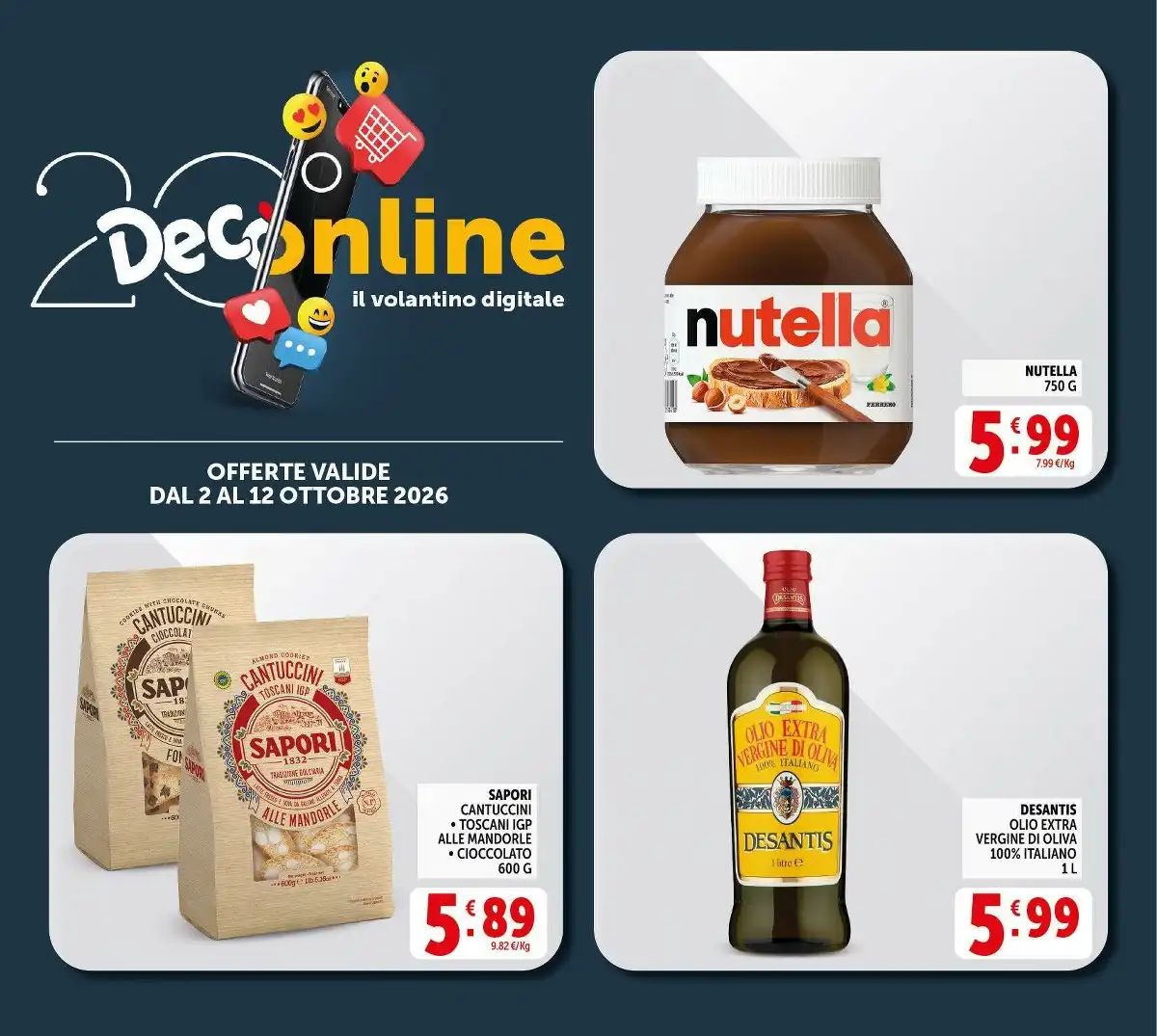 Dal 2 Ottobre Superstore