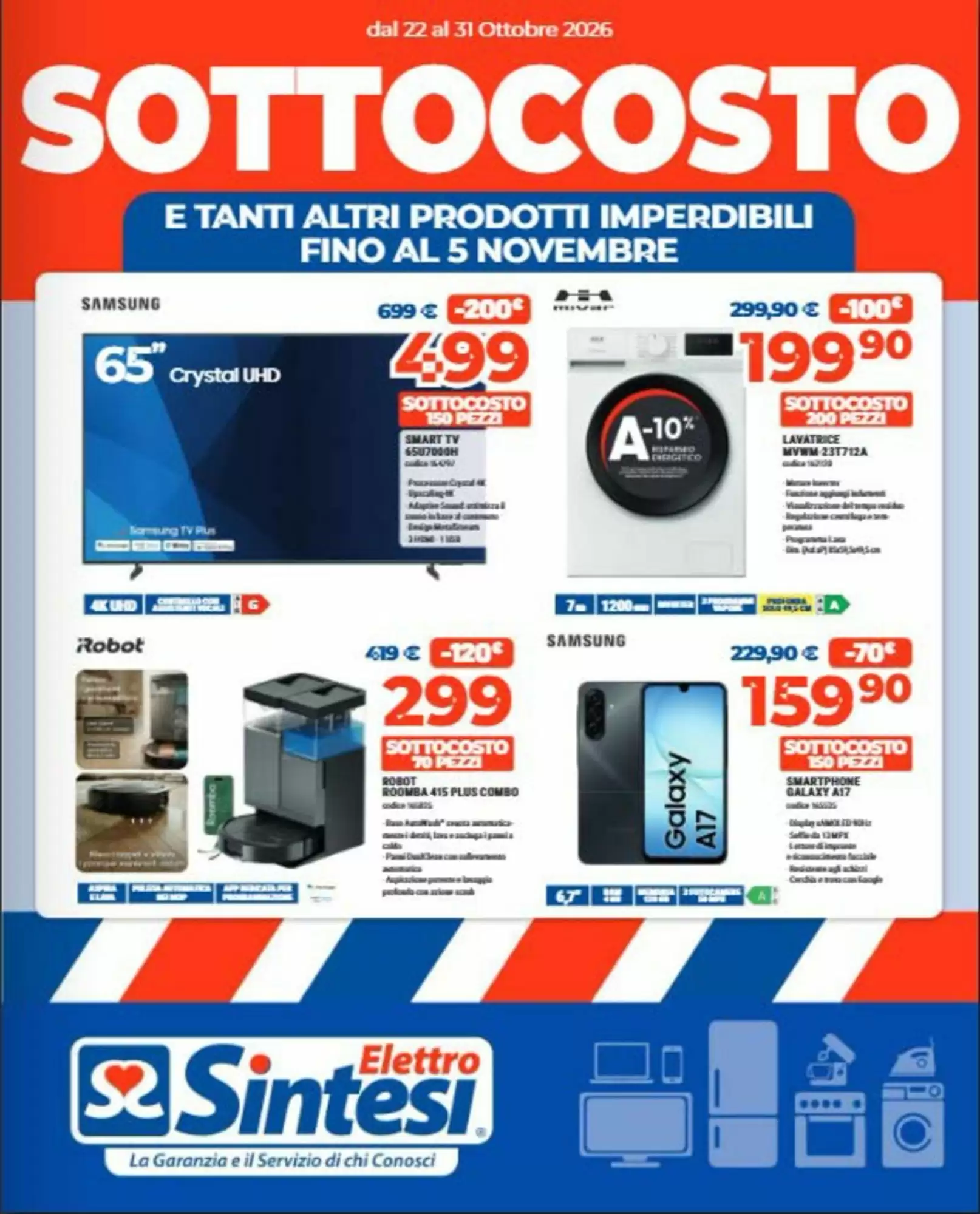 Volantino Elettrosintesi Nuovo Dal 22 Ottobre Al 31 Ottobre 2026 Anteprima - Immagine 1 Dal 22 Ottobre
