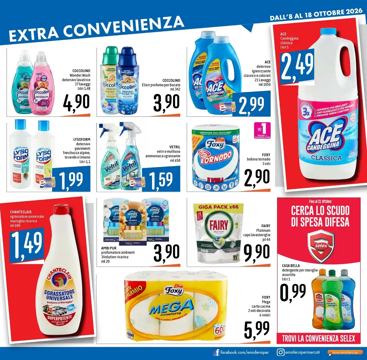 Volantino Emisfero Dal 8 Ottobre Al 21 Ottobre 2026 Anteprima - Immagine 1 Dal 8 Ottobre