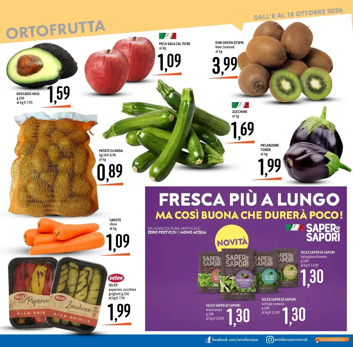 Volantino Emisfero Dal 8 Ottobre Al 21 Ottobre 2026 Anteprima - Immagine 1 Dal 8 Ottobre