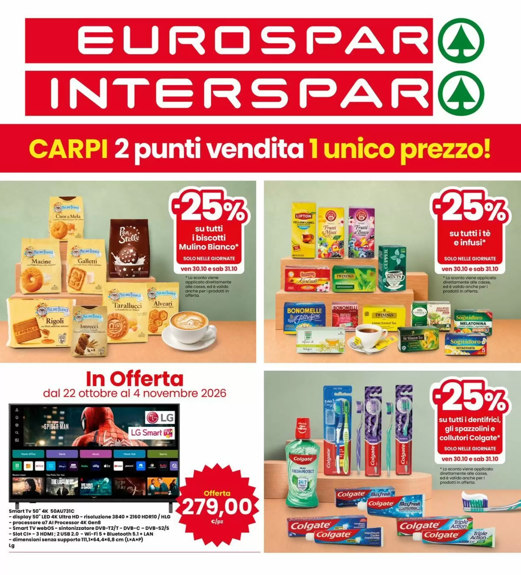 Eurospar Volantino Dal 22 Ottobre Al 4 Novembre 2026 Anteprima - Immagine 1 Dal 22 Ottobre Halloween