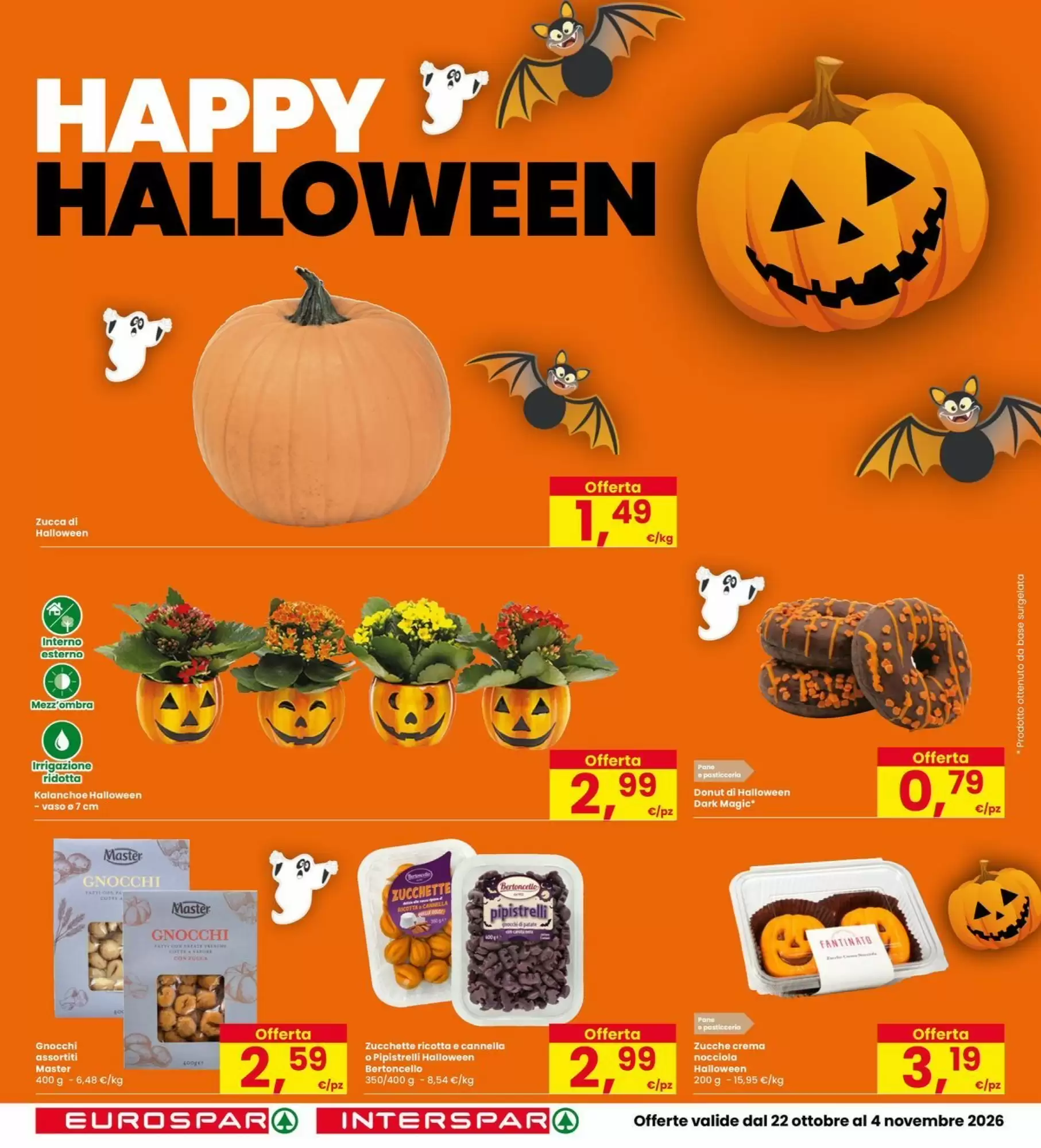 Eurospar Volantino Dal 22 Ottobre Al 4 Novembre 2026 Anteprima - Immagine 2 Dal 22 Ottobre Halloween