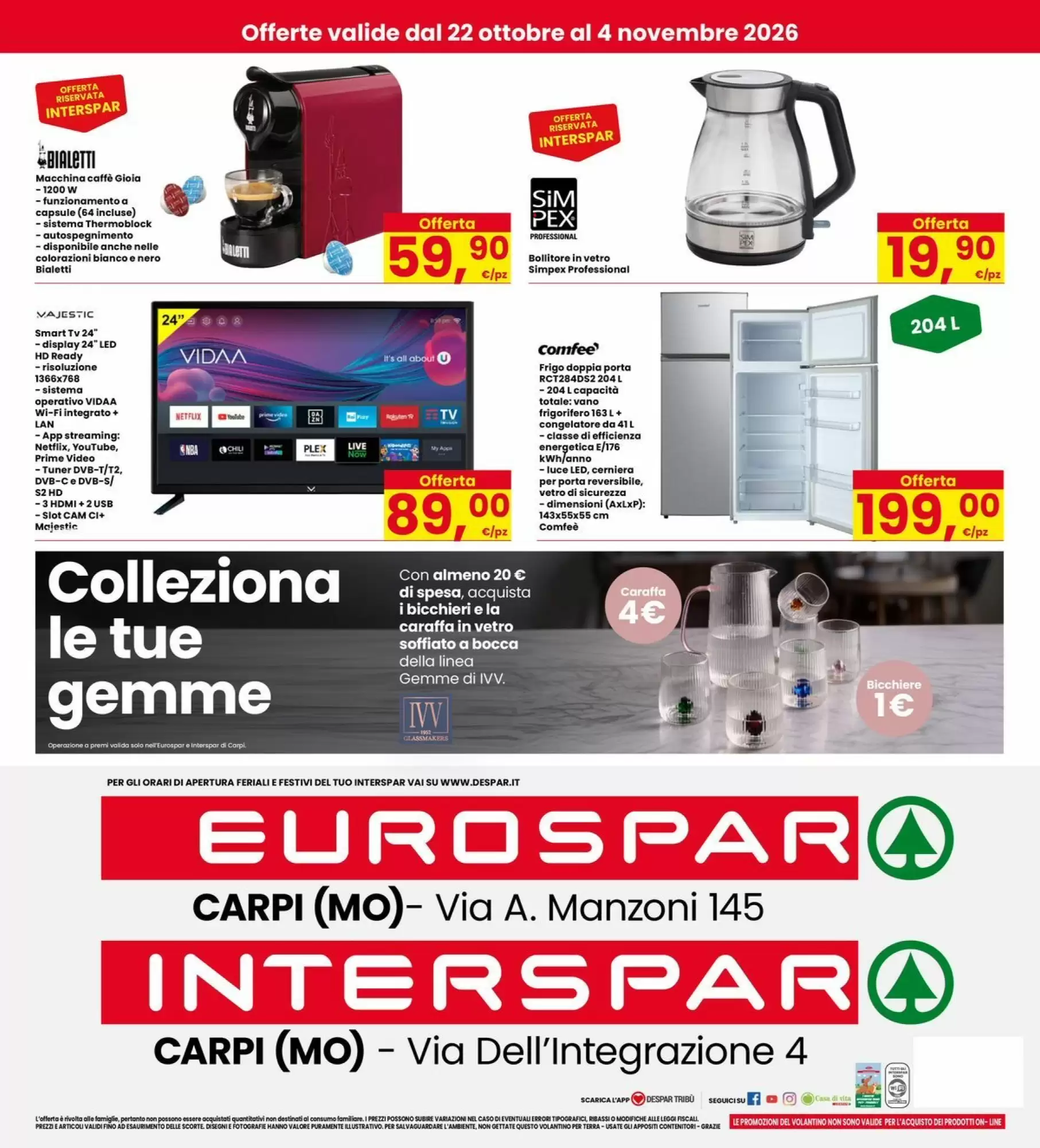 Dal 22 Ottobre Halloween