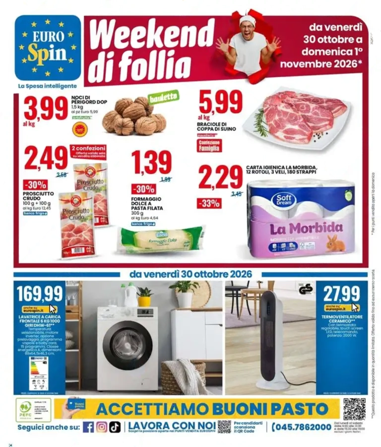 Volantino Eurospin Nuovo Dal 22 Ottobre Al 1 Novembre 2026 Anteprima - Immagine 4 Dal 22 Ottobre
