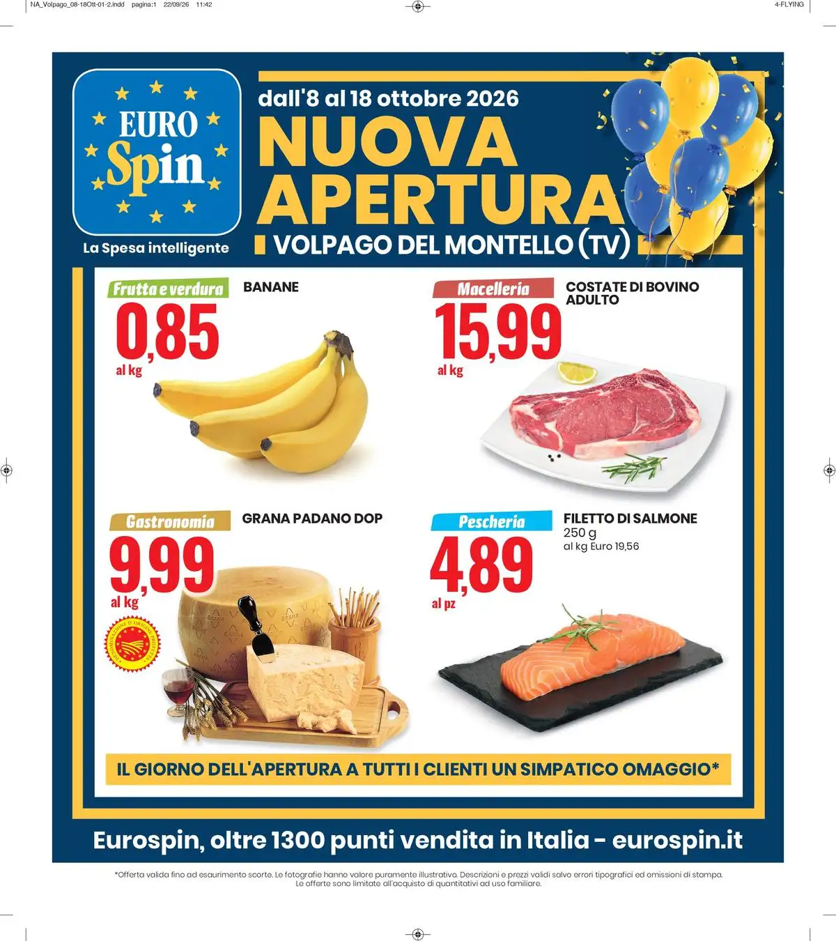 Volantino Eurospin Nuovo Dal 8 Ottobre Al 18 Ottobre 2026 2026 Anteprima - Immagine 1 Dal 8 Ottobre
