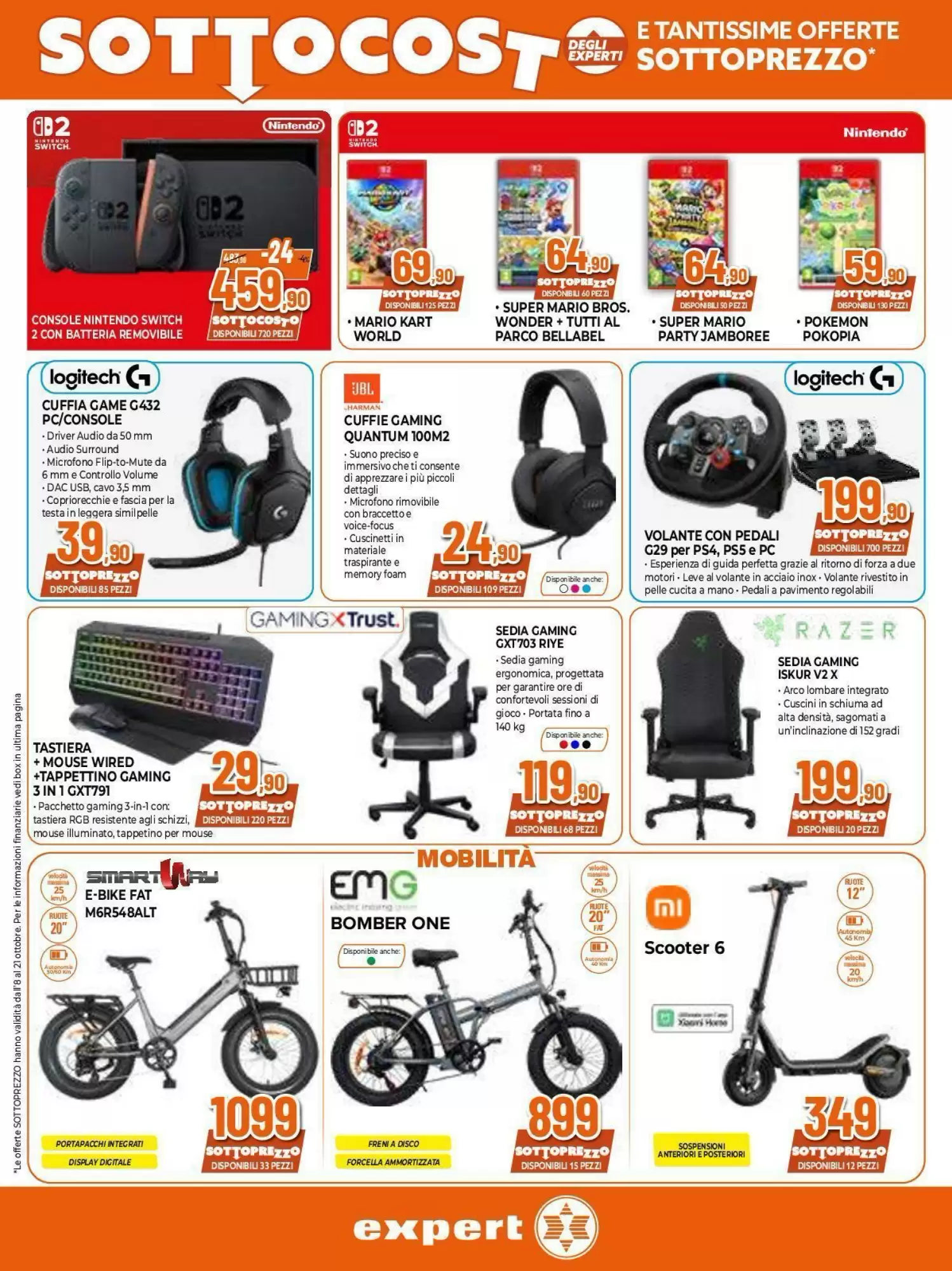 Volantino Expert Dal 8 Ottobre Al 17 Ottobre 2026 Anteprima - Immagine 1 Dal 8 Ottobre