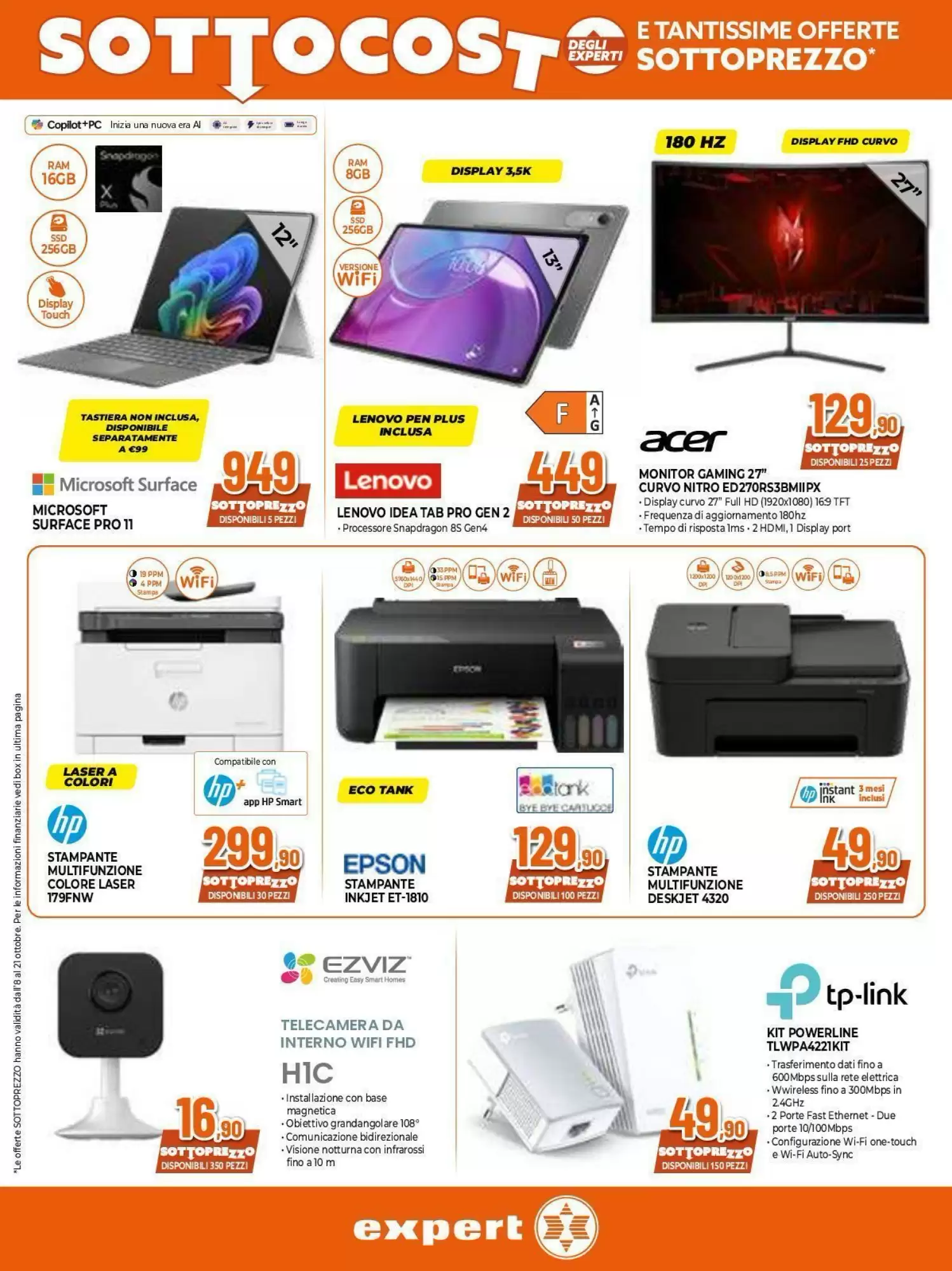 Volantino Expert Dal 8 Ottobre Al 17 Ottobre 2026 Anteprima - Immagine 4 Dal 8 Ottobre