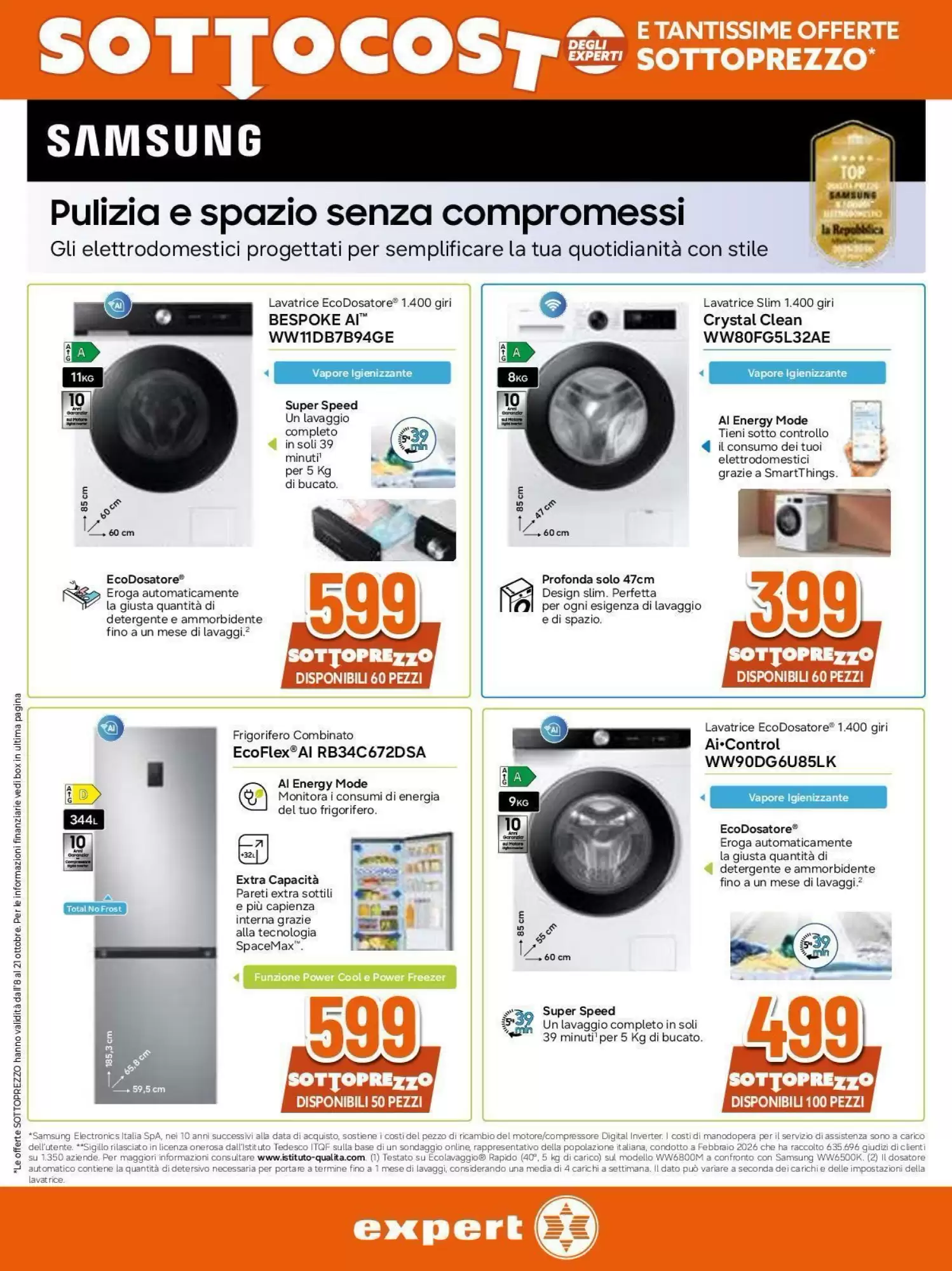Volantino Expert Dal 8 Ottobre Al 17 Ottobre 2026 Anteprima - Immagine 1 Dal 8 Ottobre