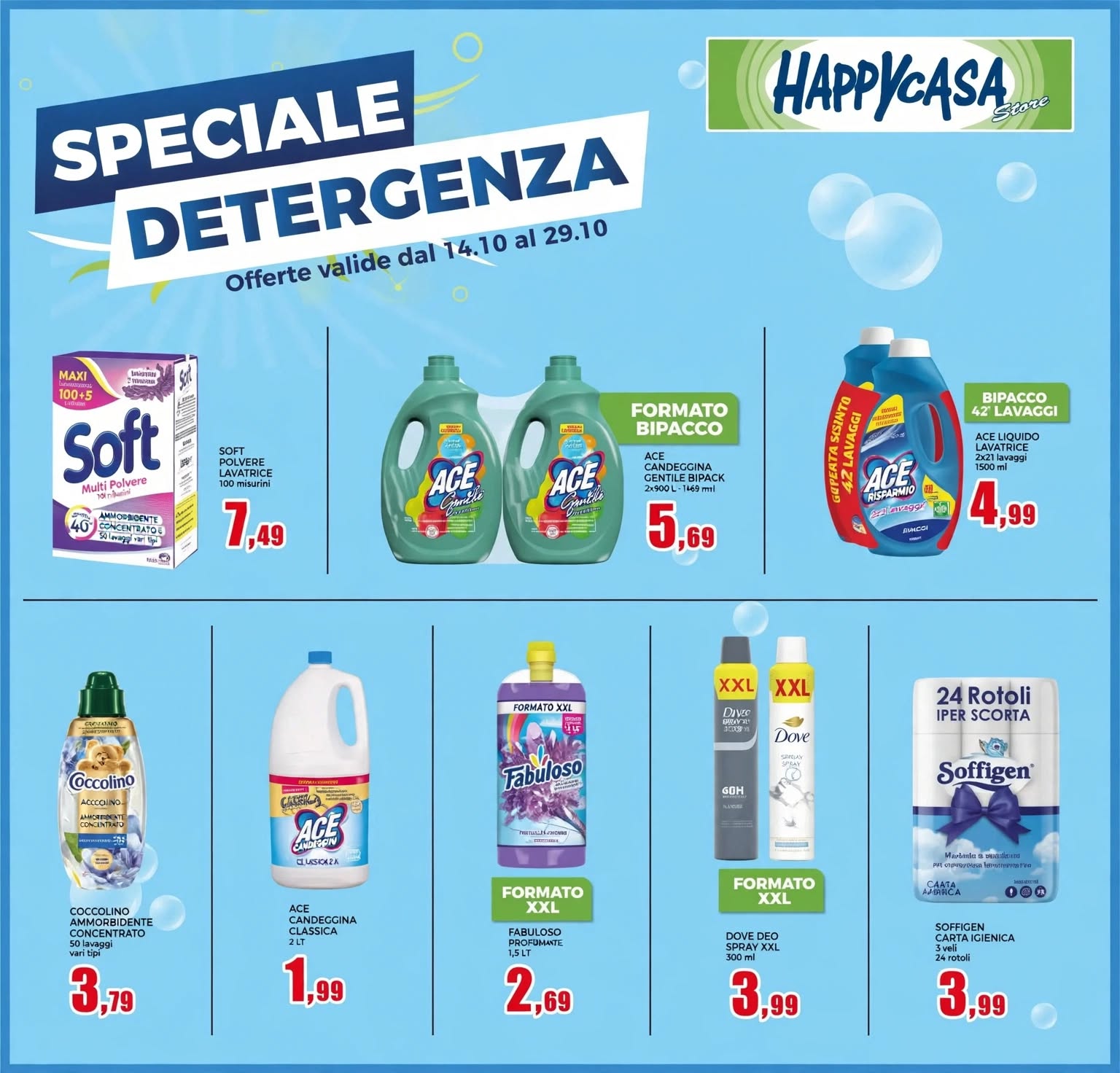 Volantino Happy Casa Dal 14 Ottobre Al 29 Ottobre 2026 Anteprima - Immagine 1 Dal 14 Ottobre Halloween