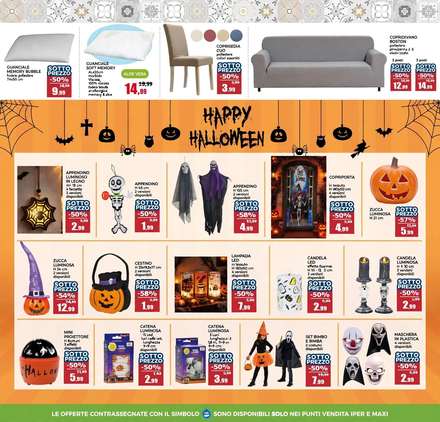 Volantino Happy Casa Dal 14 Ottobre Al 29 Ottobre 2026 Anteprima - Immagine 3 Dal 14 Ottobre Halloween