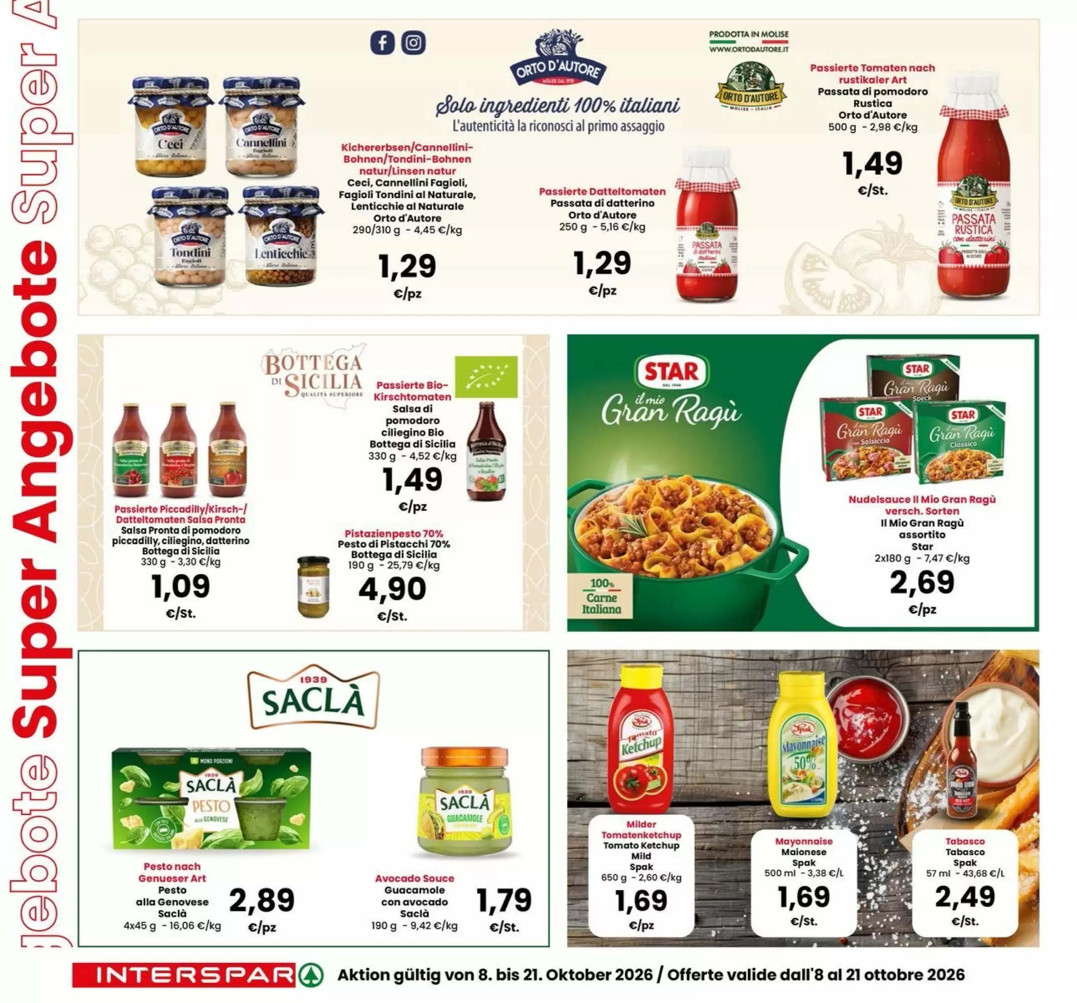Interspar Volantino Dal 8 Ottobre Al 21 Ottobre 2026 - Immagine 2 Dal 8 Ottobre