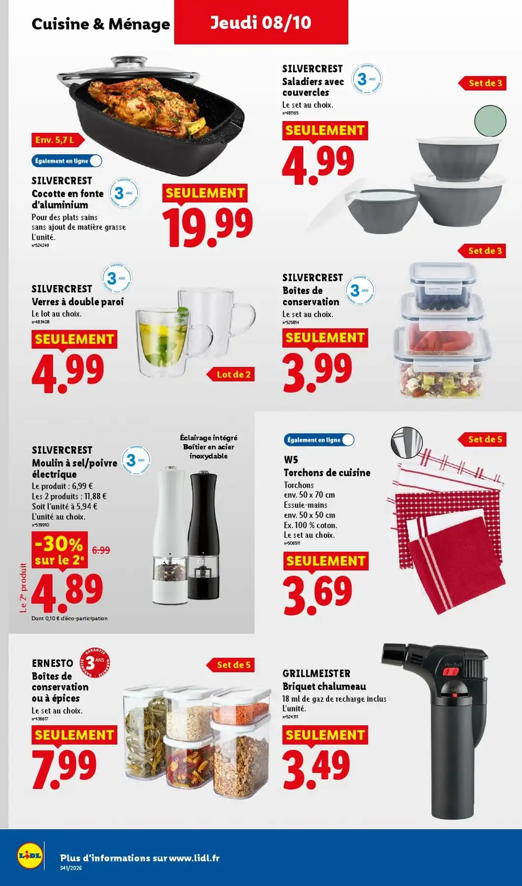 Volantino Lidl Nuovo Dal 15 Ottobre Al 21 Ottobre 2026 Anteprima - Immagine 6 Lidl