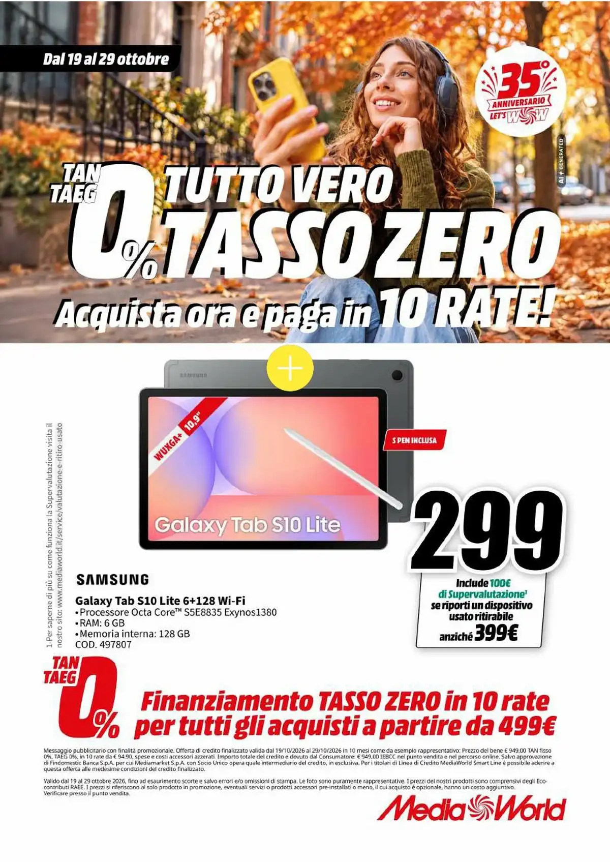 Volantino Mediaworld Dal 19 Ottobre Al 29 Ottobre 2026 Anteprima - Immagine 3 Dal 19 Ottobre