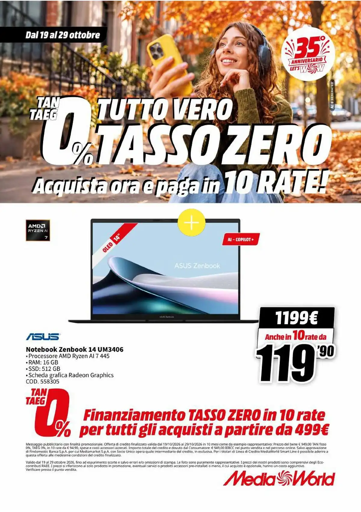 Volantino Mediaworld Black Friday 2026 - Immagine 2 Volantino Mediaworld Black Friday 2026 - Pagina