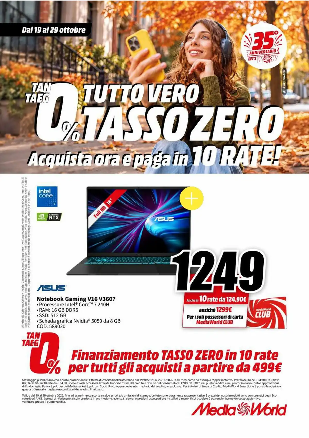 Volantino Mediaworld Natale 2026 - Immagine 2 Volantino Mediaworld Natale 2026 - Pagina