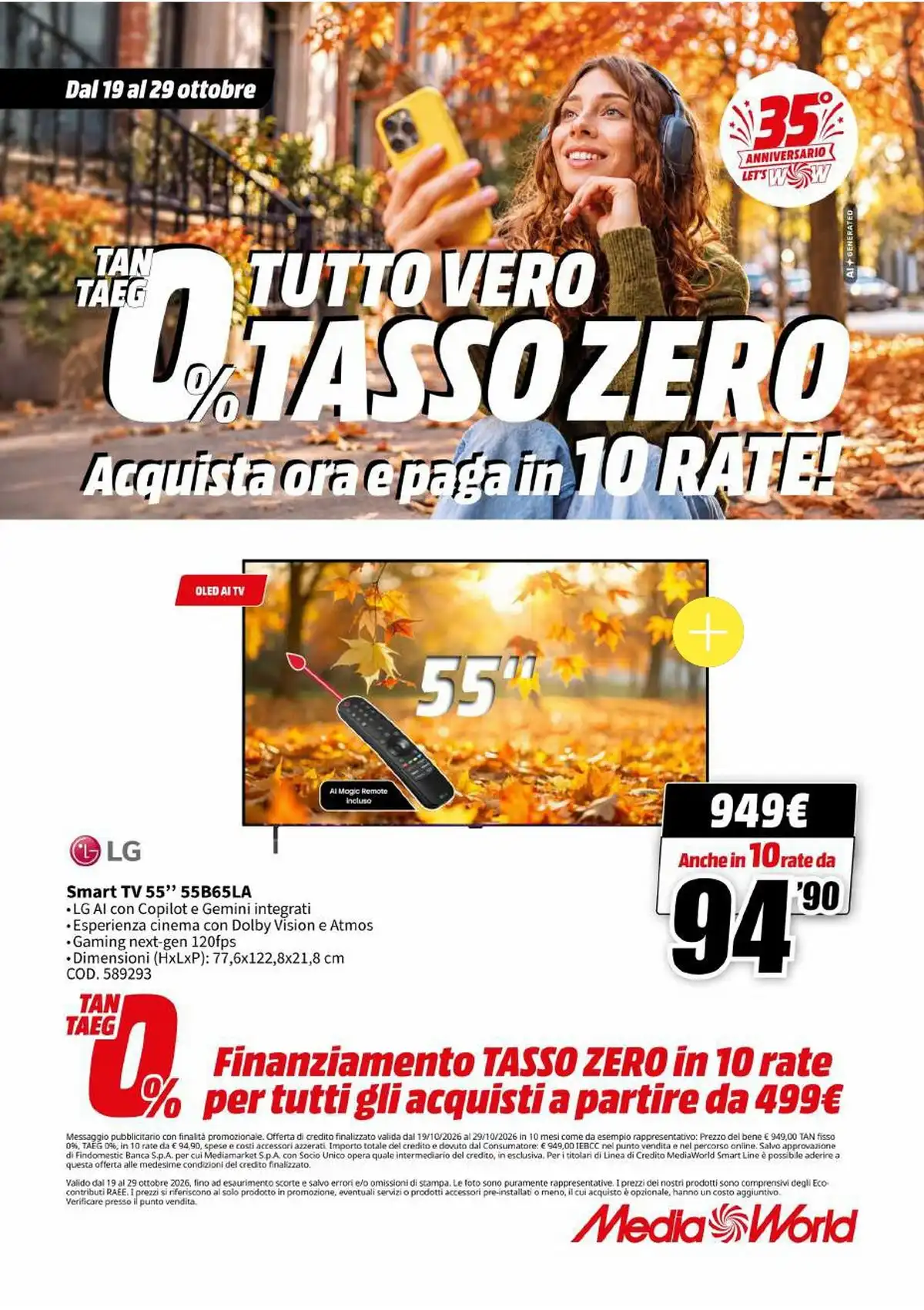 Volantino Mediaworld Natale 2026 - Immagine 1 Volantino Mediaworld Natale 2026 - Pagina