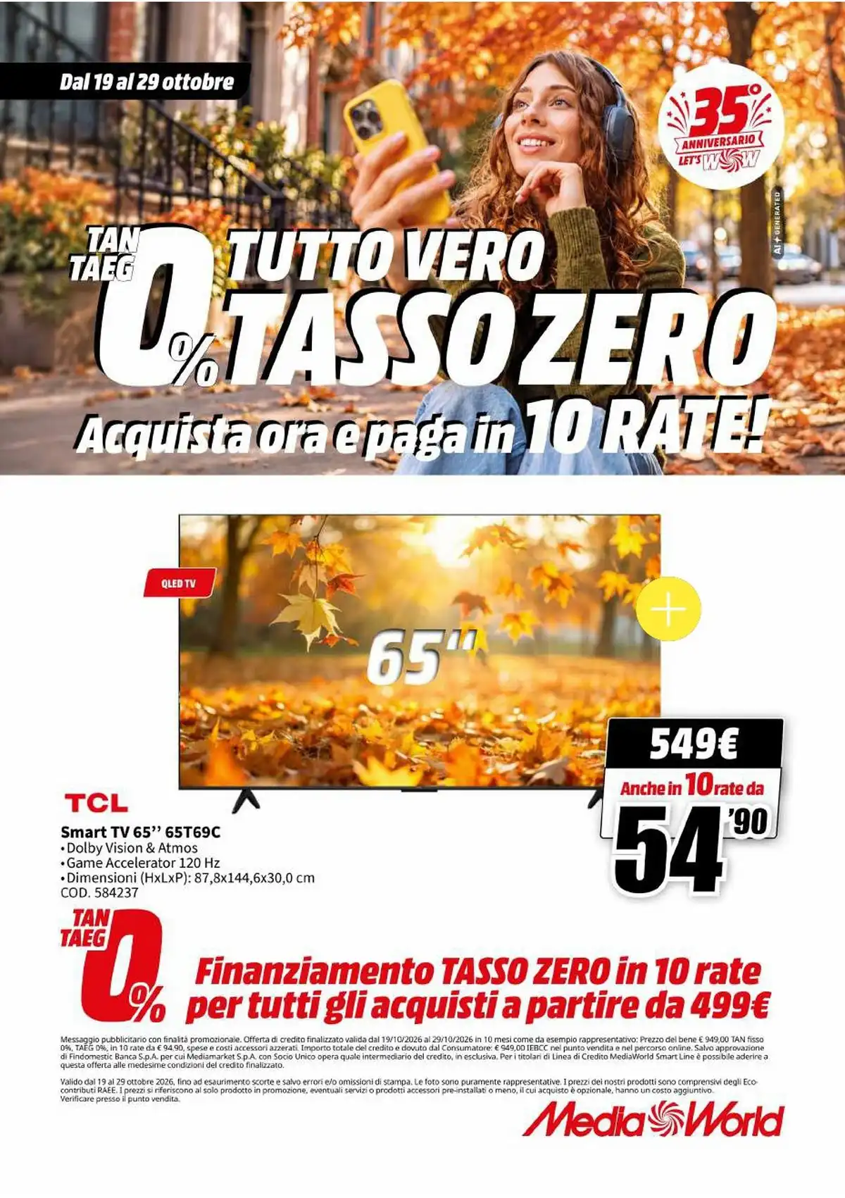 Volantino Mediaworld Natale 2026 - Immagine 1 Volantino Mediaworld Natale 2026 - Pagina