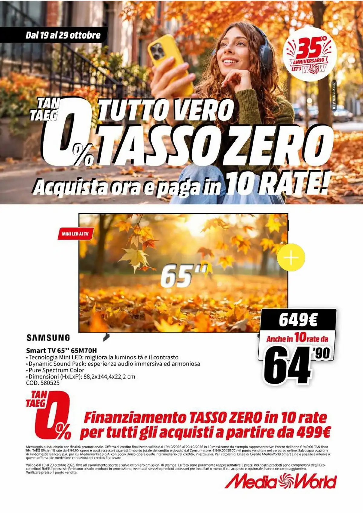 Volantino Mediaworld Natale 2026 - Immagine 2 Volantino Mediaworld Natale 2026 - Pagina