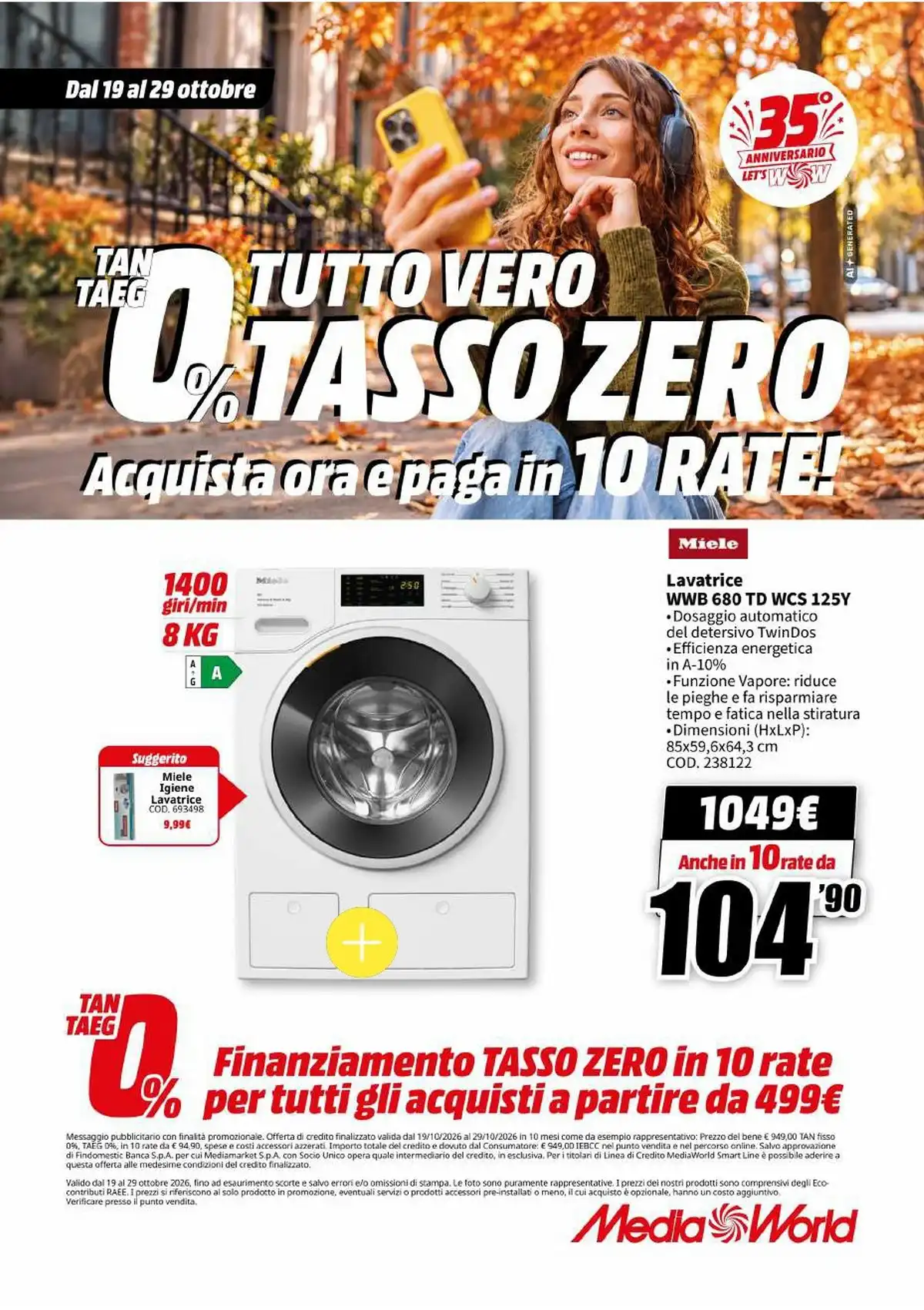 Volantino Mediaworld Natale 2026 - Pagina