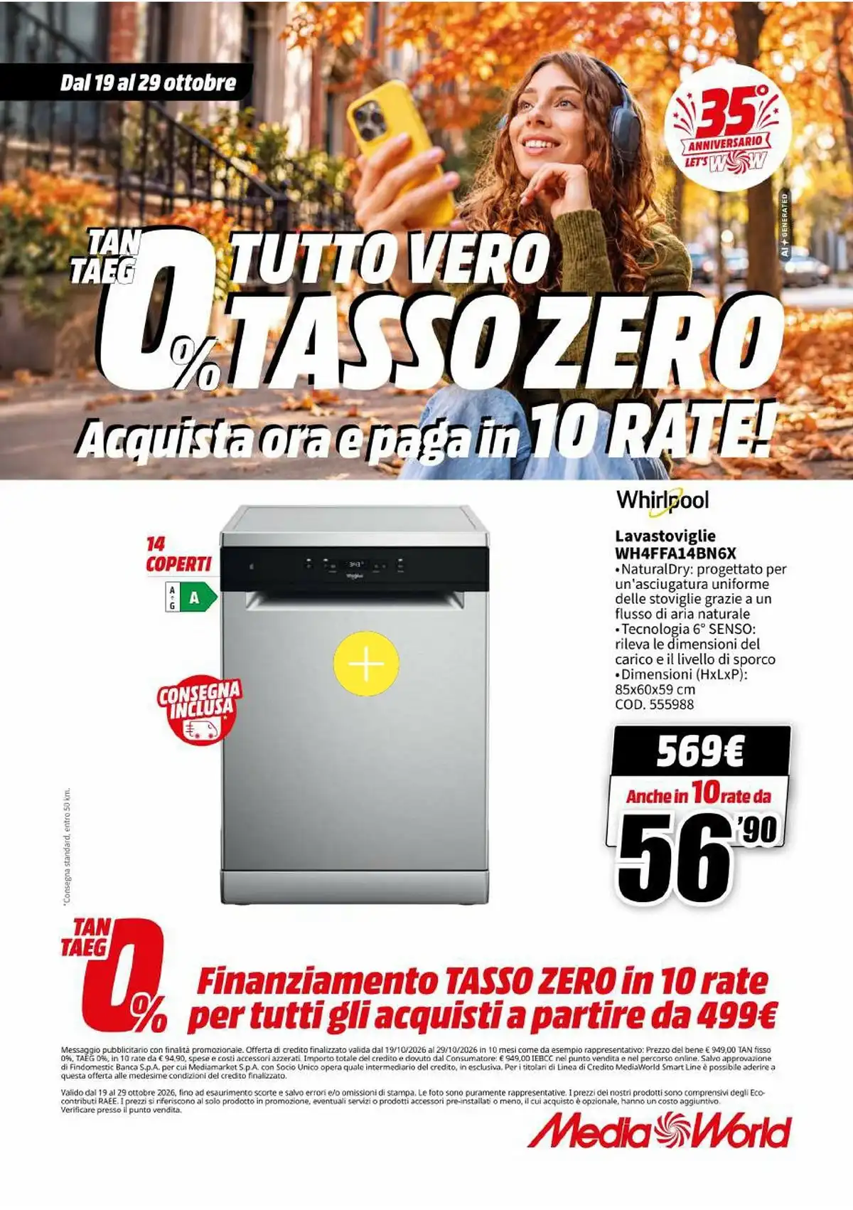 Volantino Mediaworld Natale 2026 - Immagine 1 Volantino Mediaworld Natale 2026 - Pagina