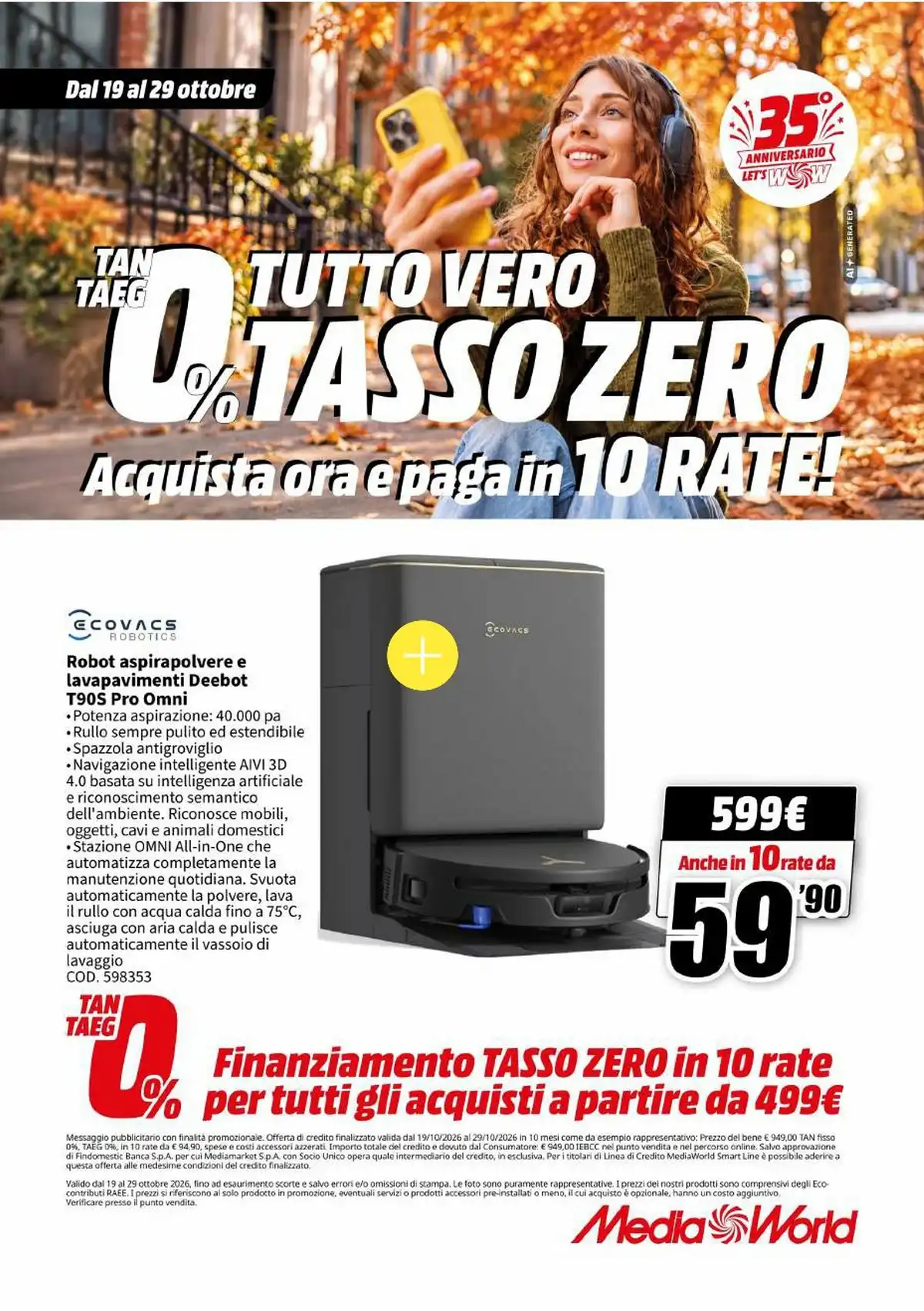 Volantino Mediaworld Natale 2026 - Pagina