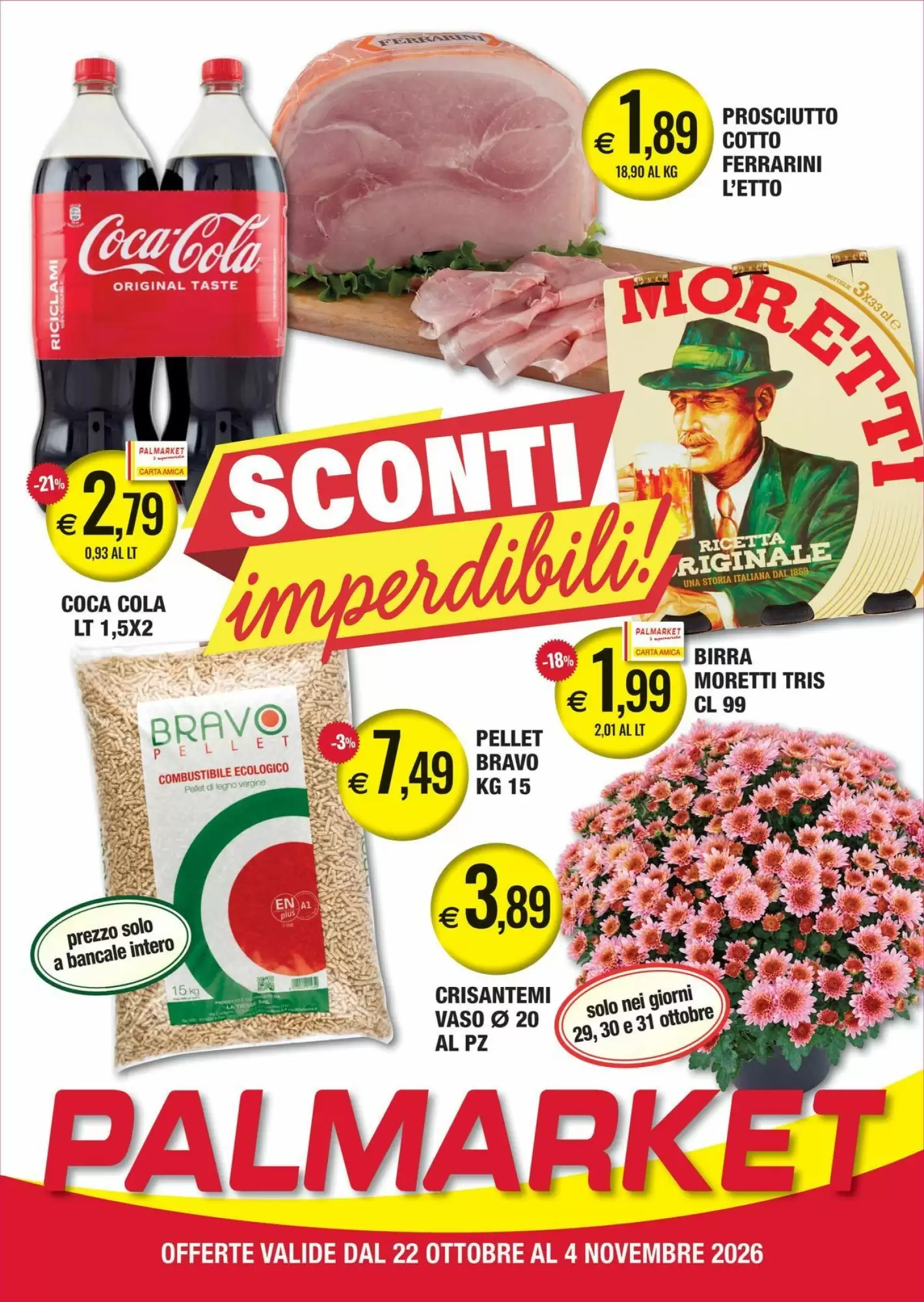Volantino Palmarket Nuovo Dal 22 Ottobre Al 4 Novembre 2026 Anteprima - Immagine 2 Dal 22 Ottobre Halloween