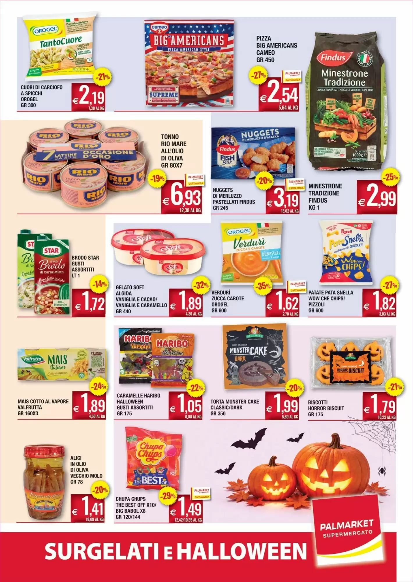 Volantino Palmarket Nuovo Dal 22 Ottobre Al 4 Novembre 2026 Anteprima - Immagine 2 Dal 22 Ottobre Halloween