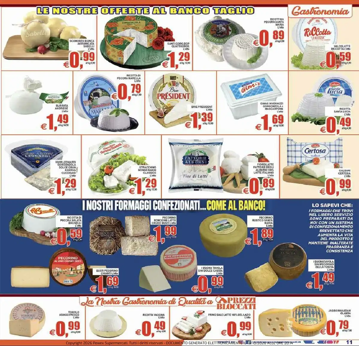 Volantino Pewex Dal 23 Ottobre Al 31 Ottobre 2026 Anteprima - Immagine 1 Pewex