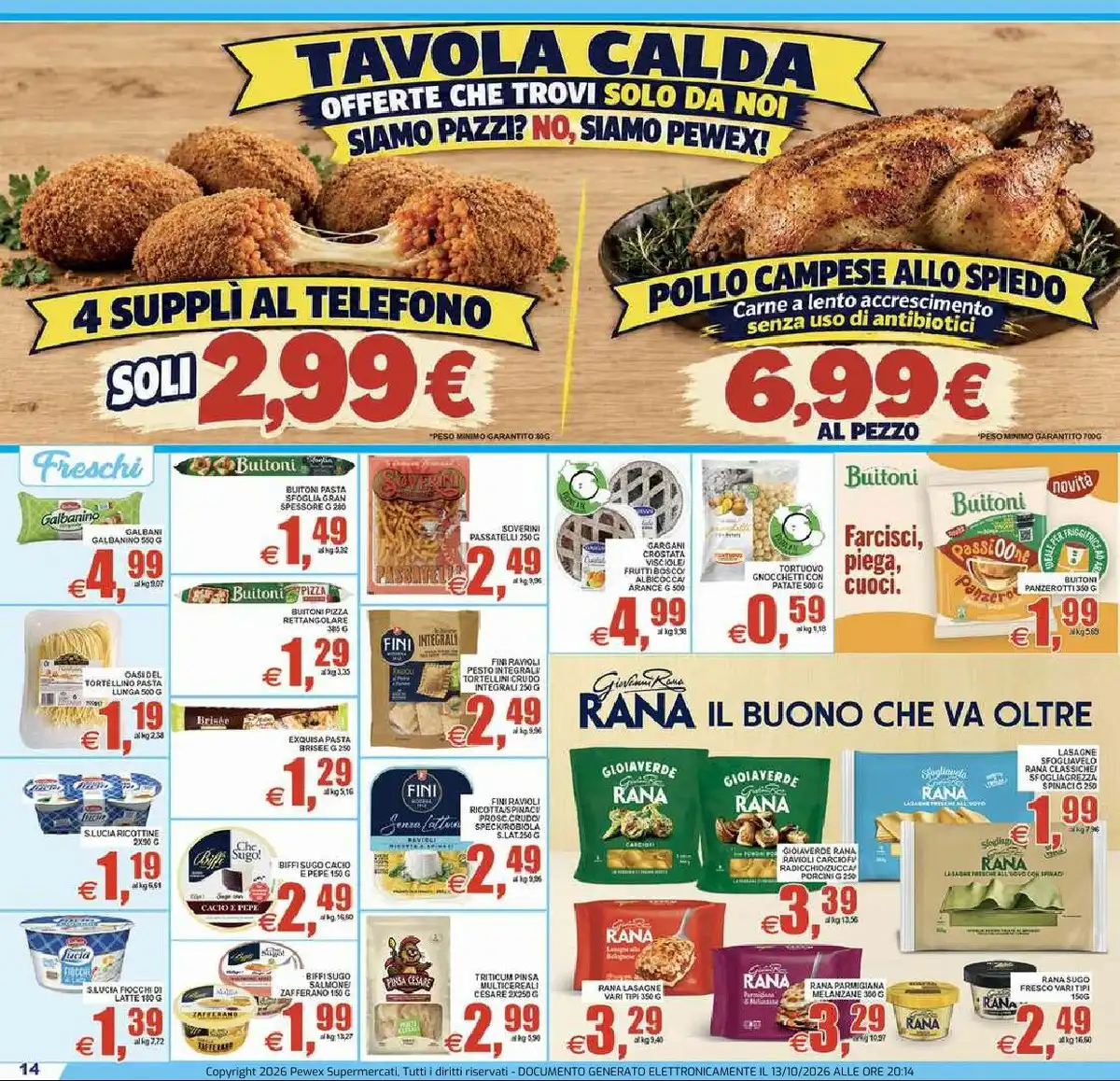 Volantino Pewex Dal 23 Ottobre Al 31 Ottobre 2026 Anteprima - Immagine 2 Pewex