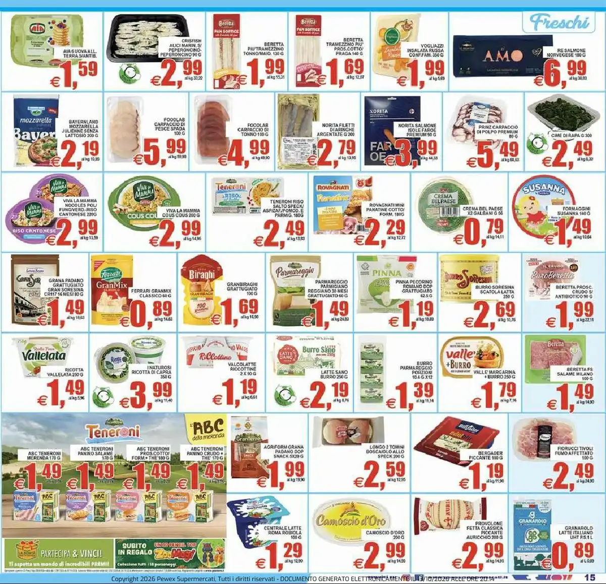 Volantino Pewex Dal 23 Ottobre Al 31 Ottobre 2026 Anteprima - Immagine 1 Pewex