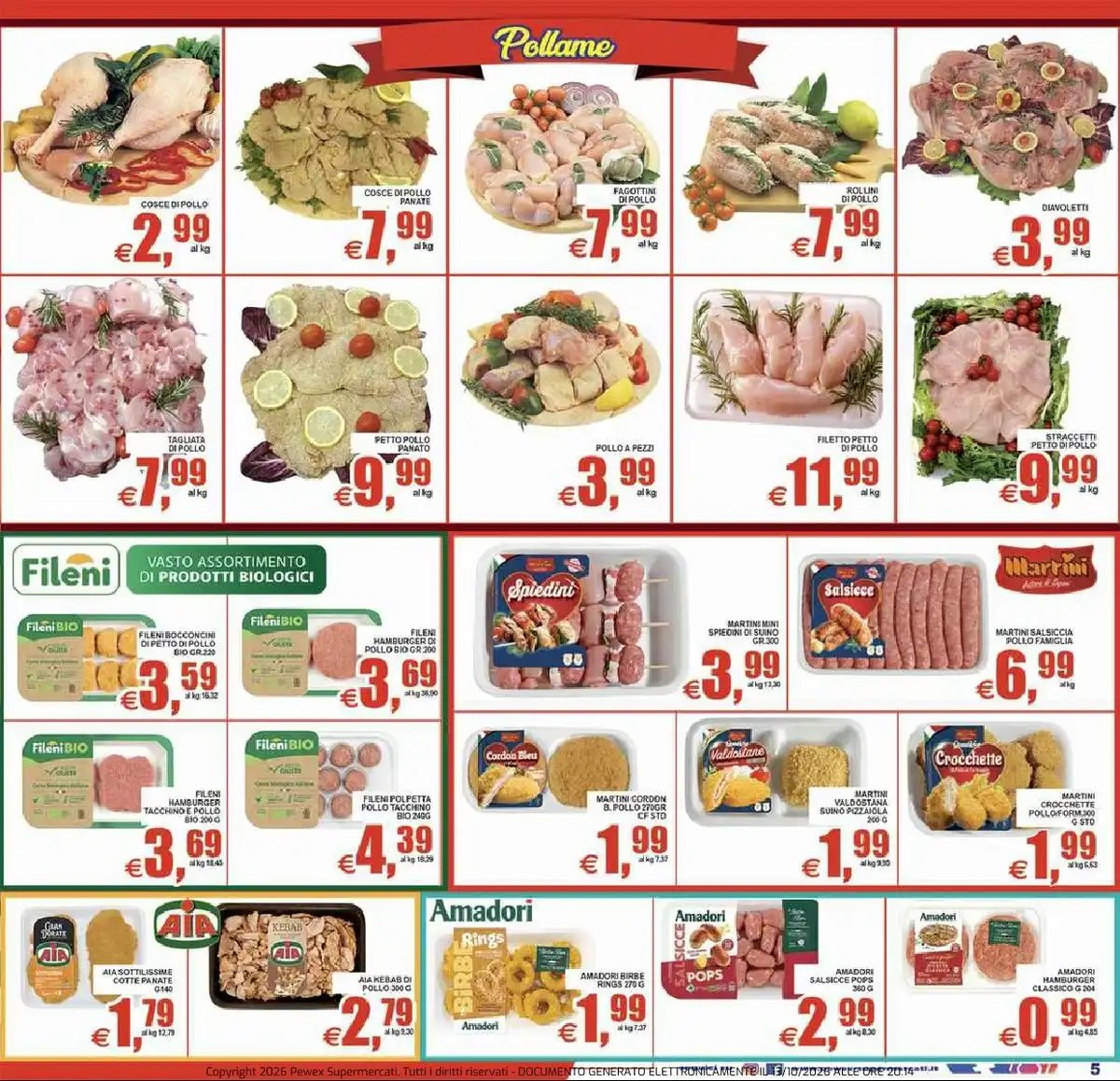 Volantino Pewex Dal 23 Ottobre Al 31 Ottobre 2026 Anteprima - Immagine 1 Pewex