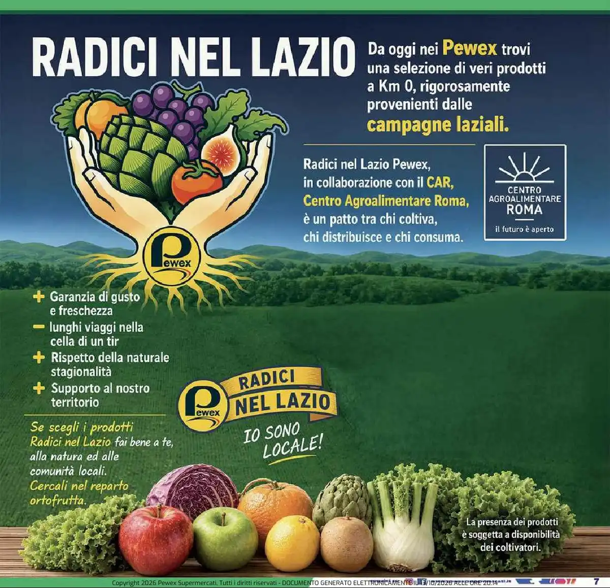 Volantino Pewex Dal 23 Ottobre Al 31 Ottobre 2026 Anteprima - Immagine 1 Pewex