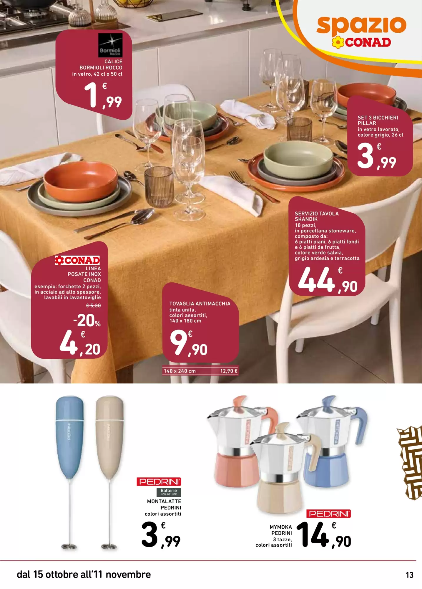 Volantino Spazio Conad Dal 29 Ottobre Al 11 Novembre 2026 Anteprima - Immagine 3 Dal 15 Ottobre - 11 Novembre