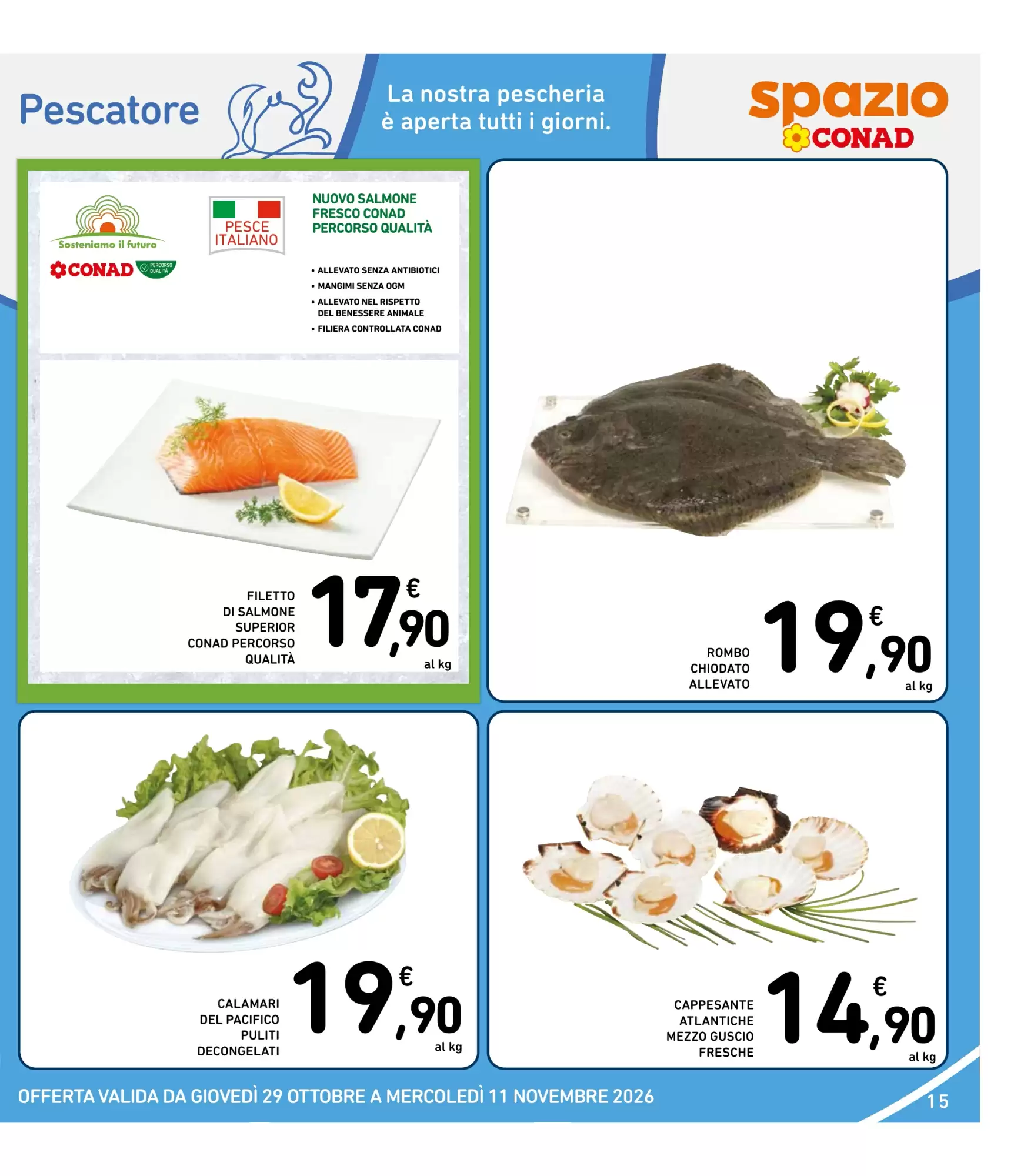 Volantino Spazio Conad Dal 29 Ottobre Al 11 Novembre 2026 Anteprima - Immagine 1 Dal 29 Ottobre