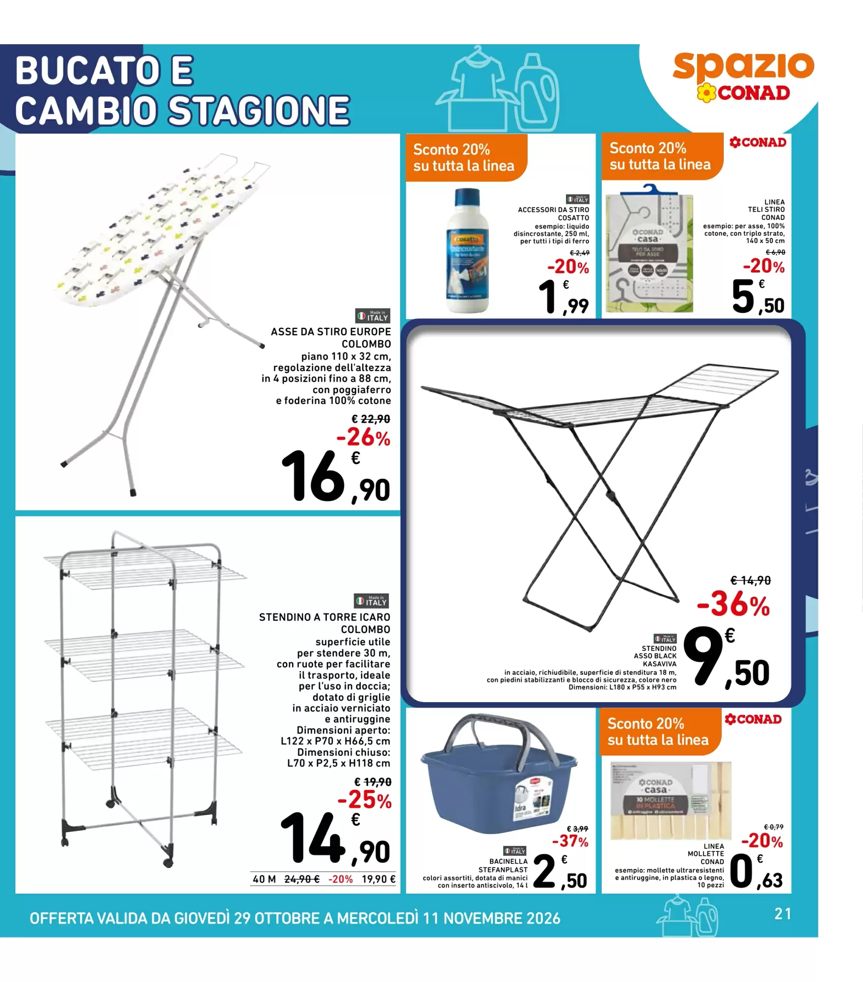 Volantino Spazio Conad Dal 29 Ottobre Al 11 Novembre 2026 Anteprima - Immagine 3 Dal 29 Ottobre