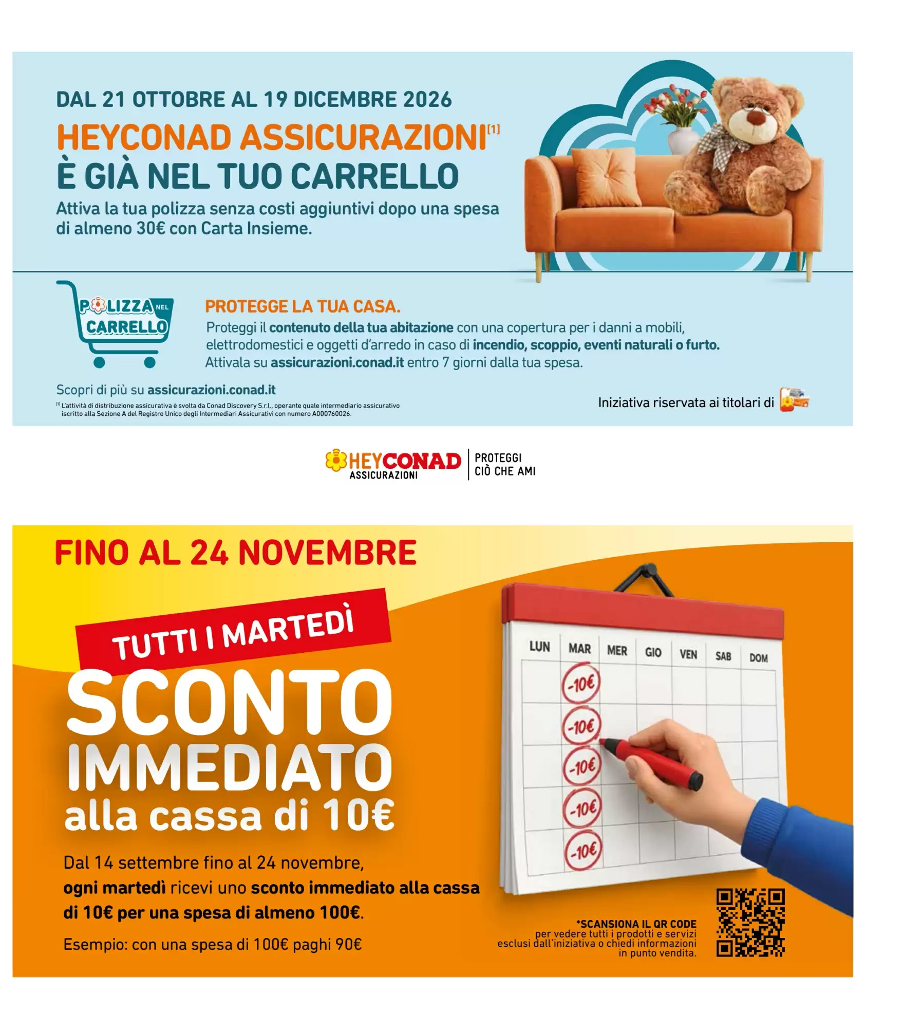 Volantino Spazio Conad Dal 29 Ottobre Al 11 Novembre 2026 Anteprima - Immagine 1 Dal 29 Ottobre