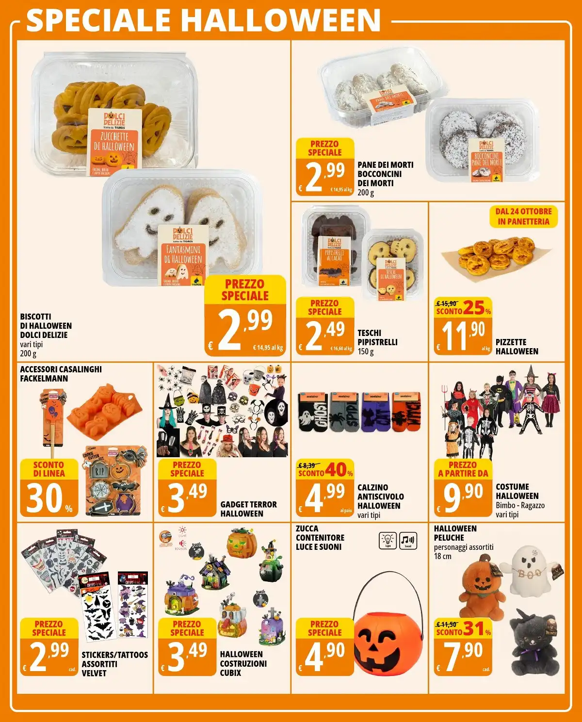 Dal 13 Ottobre