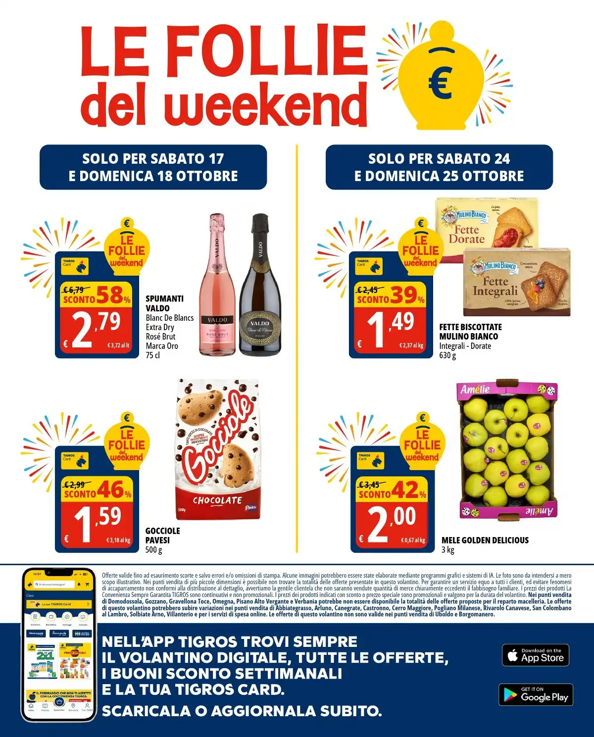 Dal 13 Ottobre